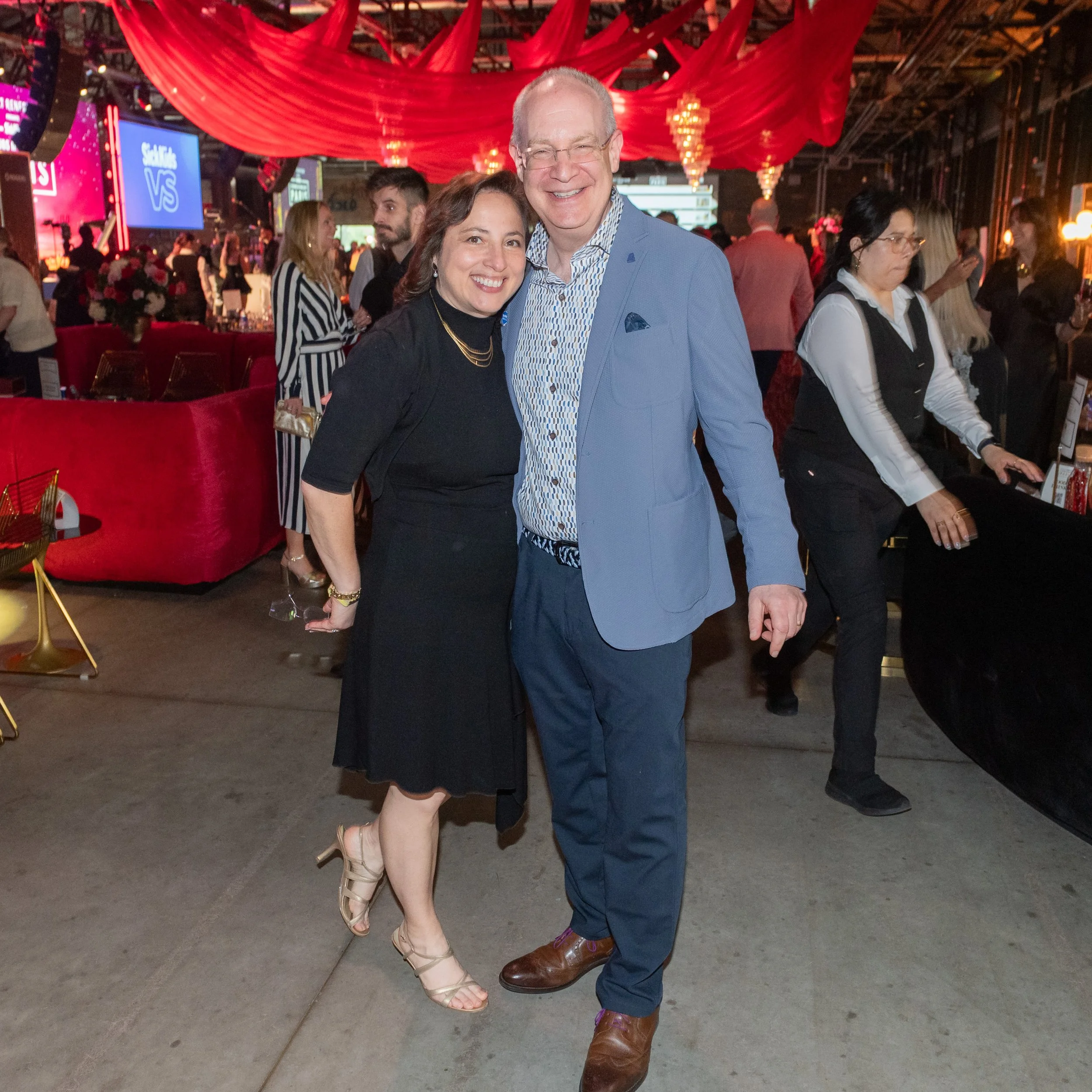 Iris Cohn and Dr. Ronald Cohn