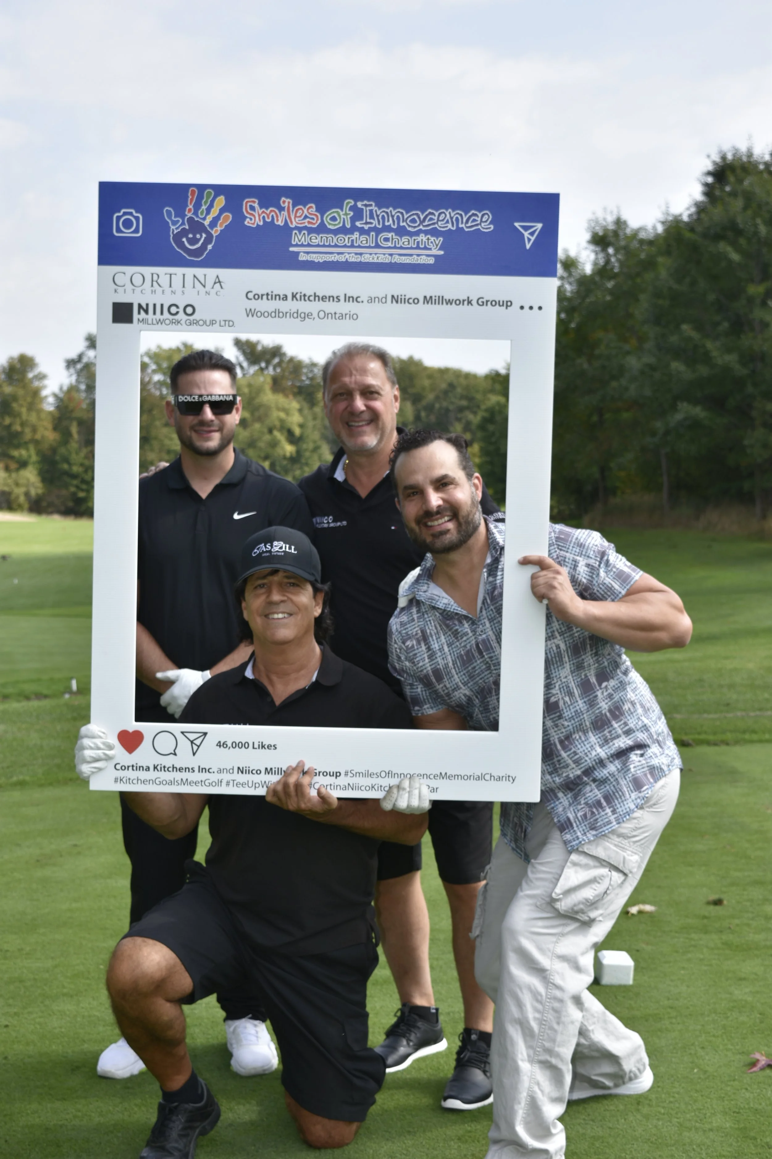Justin Miandro, Joe Marcantonio, Paul Tommasino and Anthony Sirianni