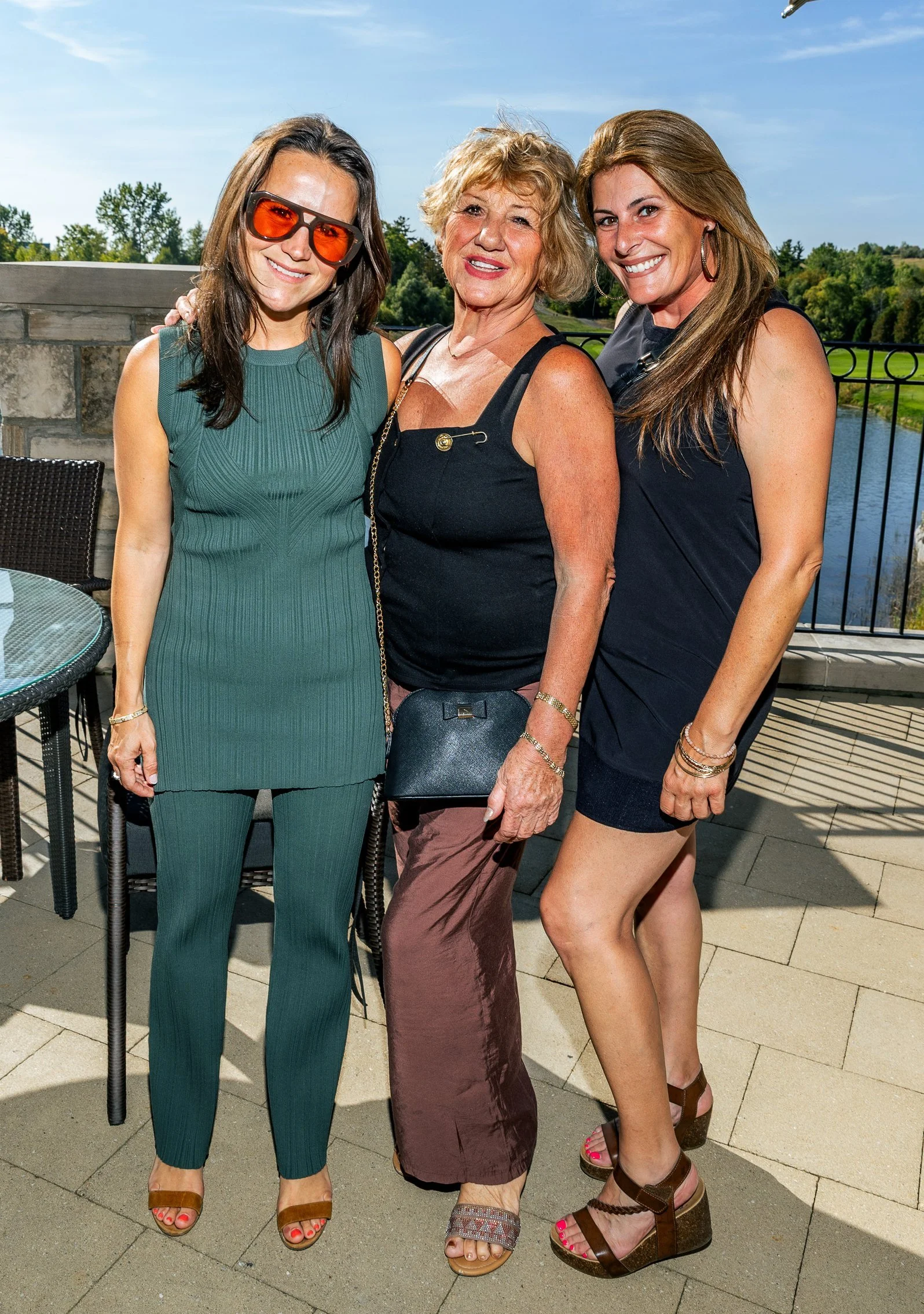 Brianna Davies, Hanna Waszkun and Paula Ferreira