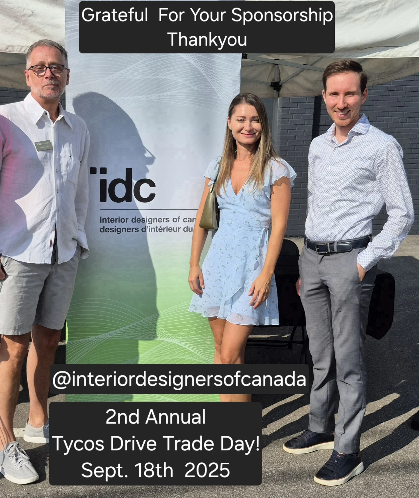 INTERIOR DESIGNERS OF CANADA: Trevor Kruse (Chief Executive Officer) Barbora Krsiakova (Director, Business Development) AND Tamir Chayat (Industry Partners &amp; Firms Lead)