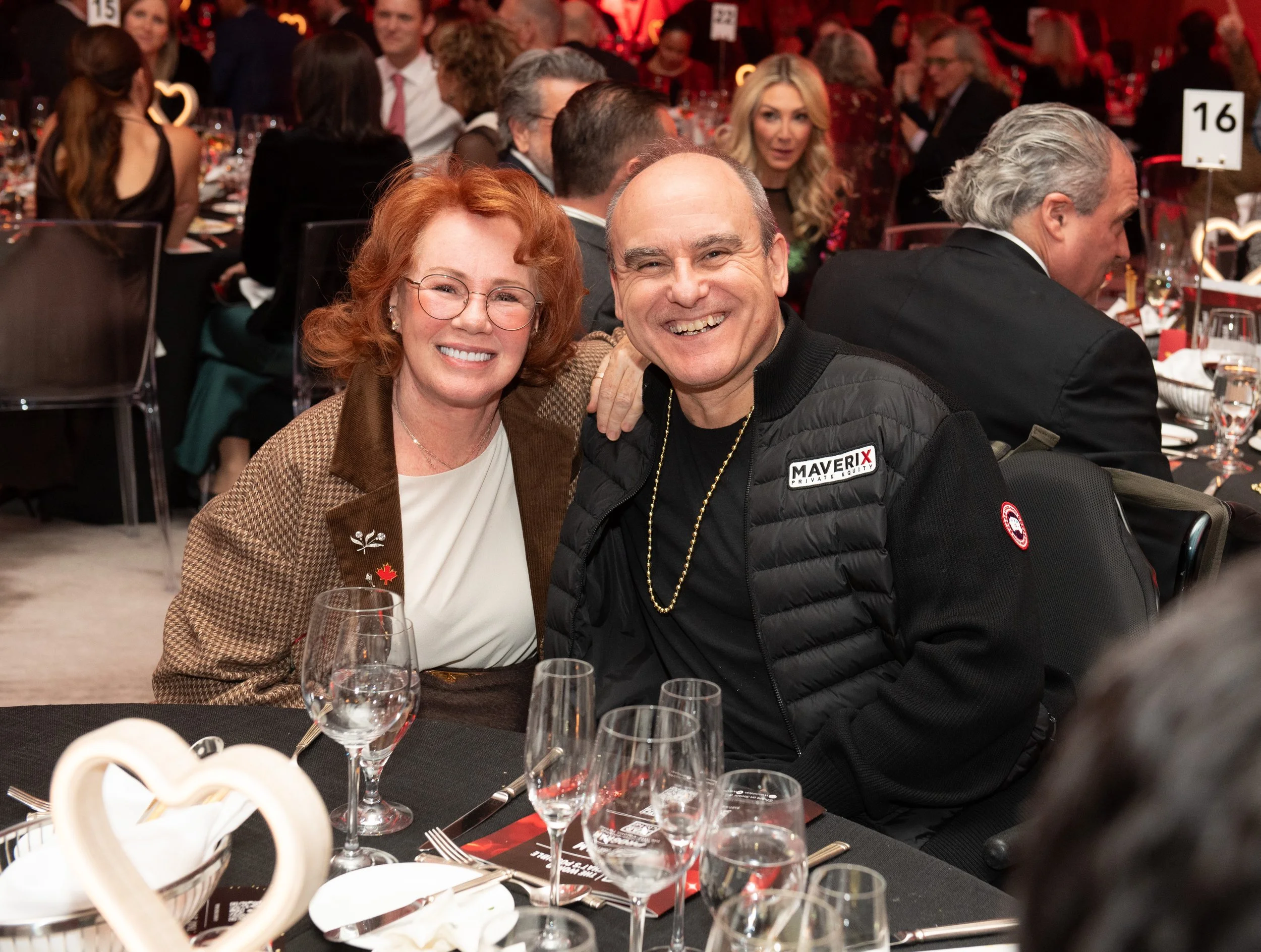 Arlene Dickinson and John Ruffolo