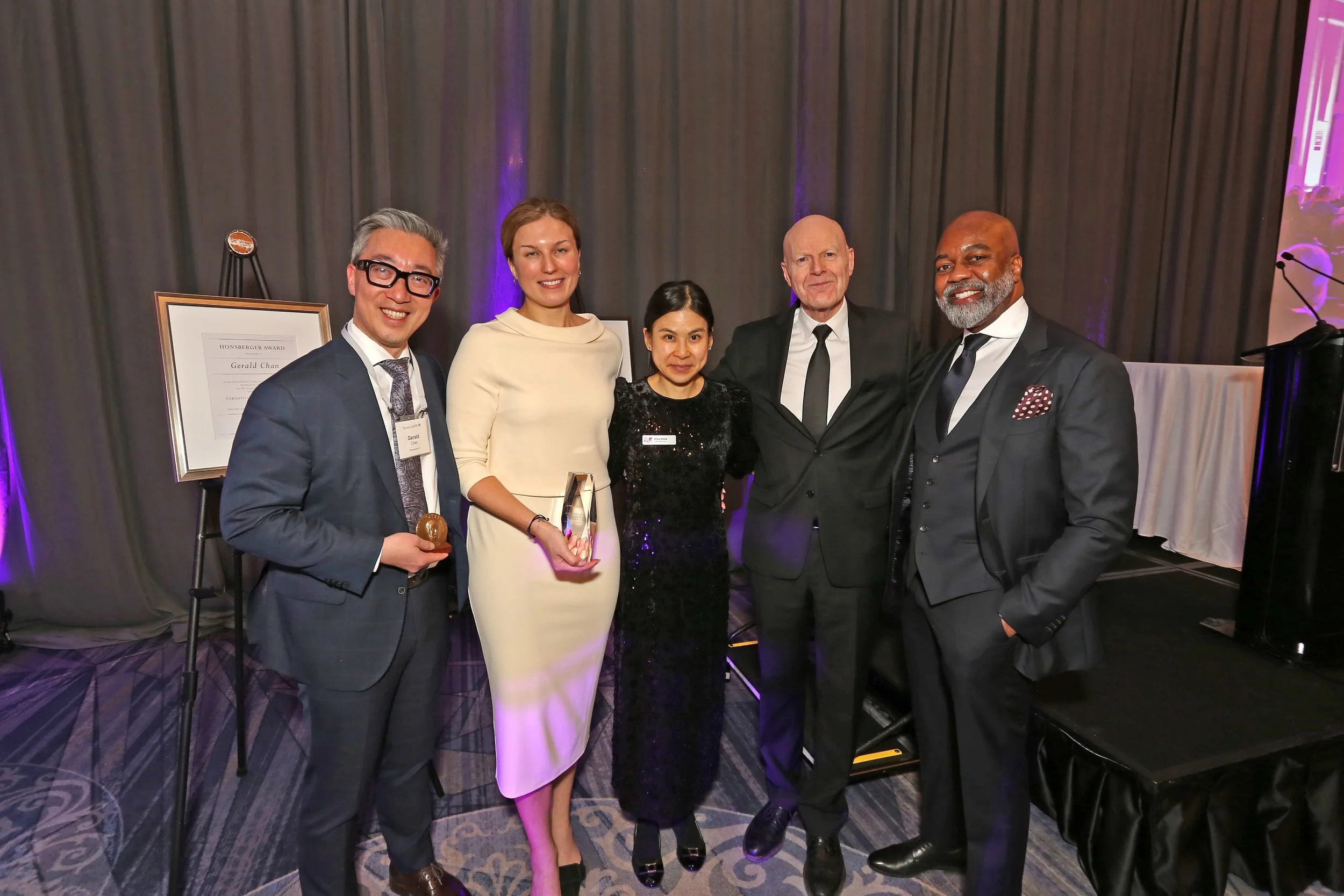 Gerald Chan, Dasha Peregoudova, Anna Wong, Tom Curry, Marlon Hylton