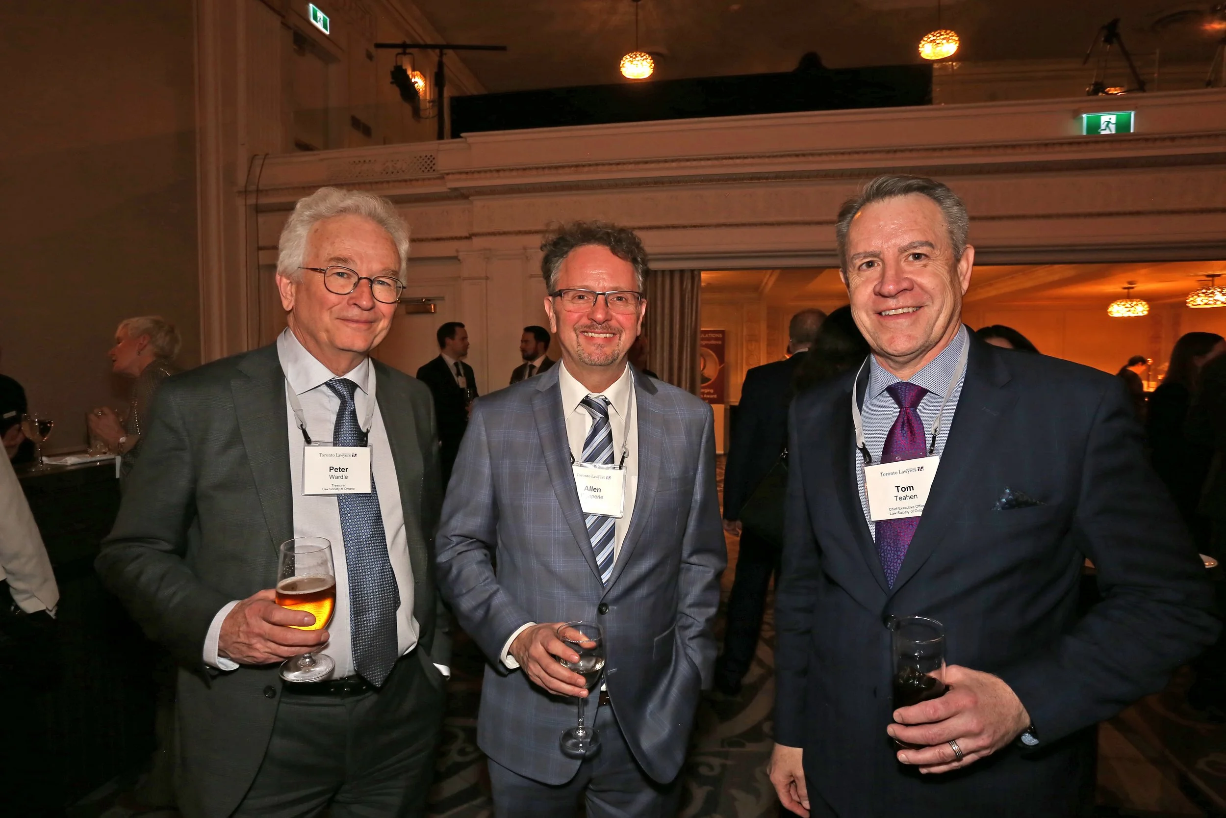 Peter Wardle, Allen Wynperle, Tom Teahen