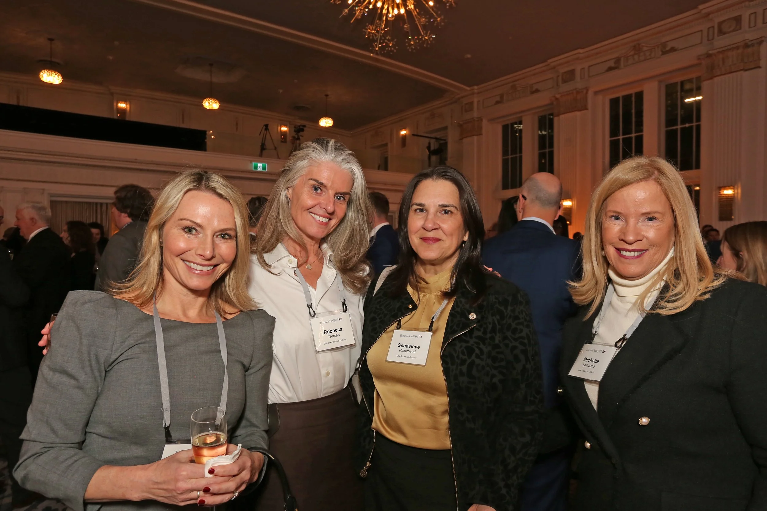 Miriam Young, Rebecca Durcan, Genevieve Painchaud, Michelle Lomazzo