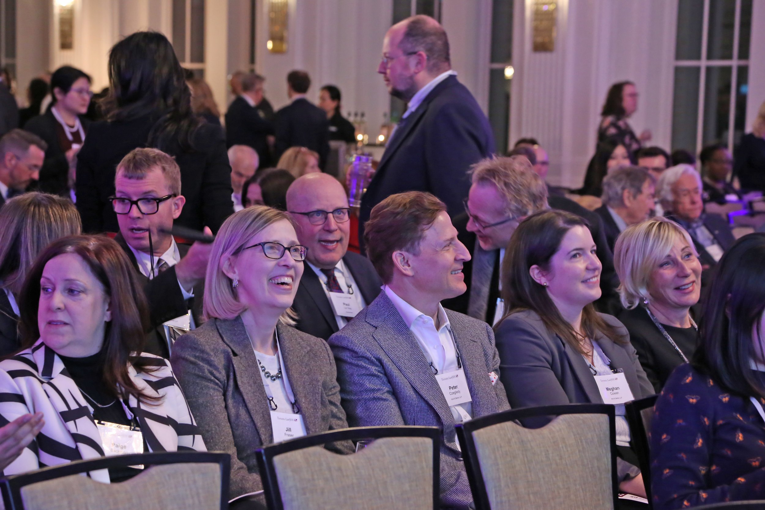 Paige Backman, Jill Fraser, Peter Czegledy, Meghan Cowan, Ludmila Peregoudova