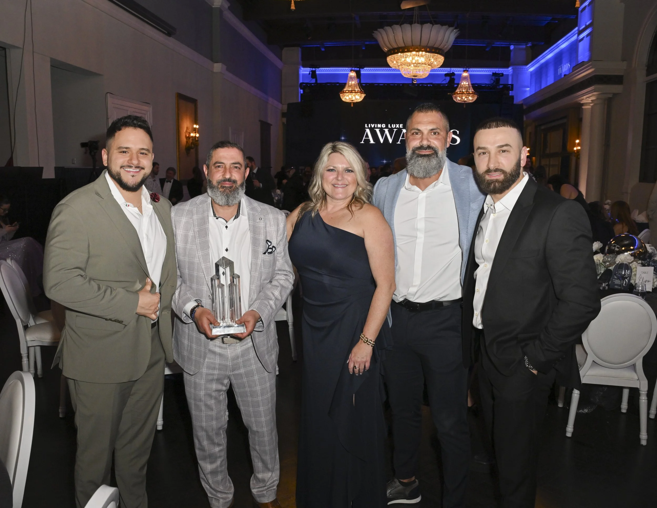 Tariq Darwish, Joe Barranca, Amy Maxted, Natale Barbiero, Val Franso