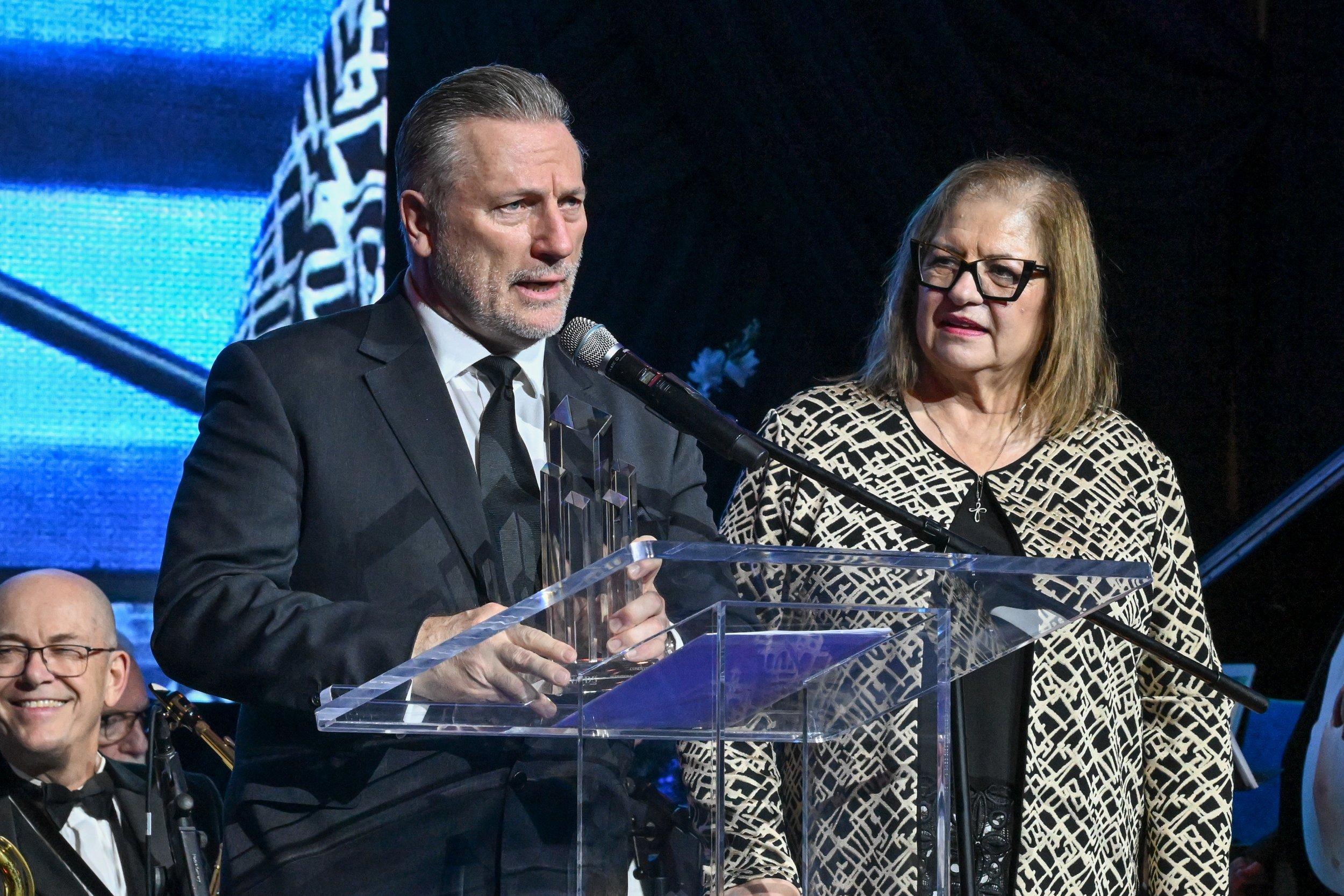 Michael Kuch, MP Anna Roberts