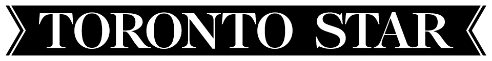 Toronto Star logo in black and white.