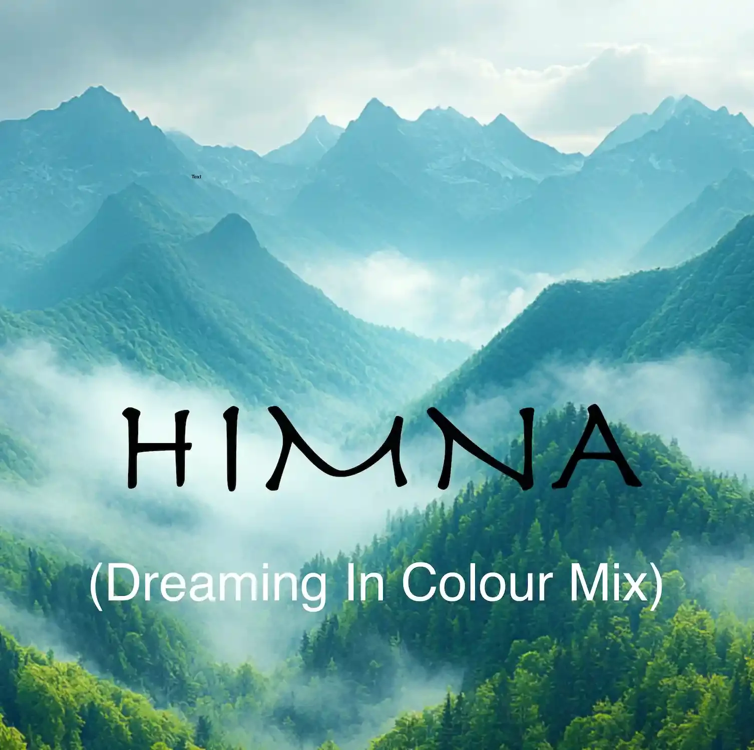 AI Creator 21000 original electronic music release Himna Dreaming In Colour Mix featuring AI-inspired artwork and soundtrack streaming access.