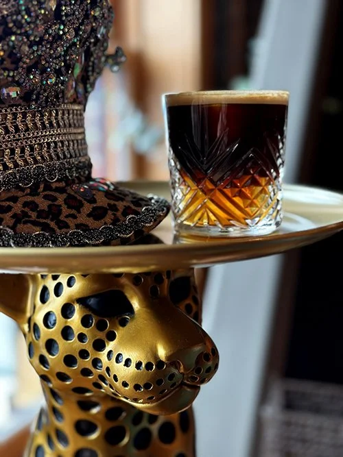 Espresso blended cocktail with style.