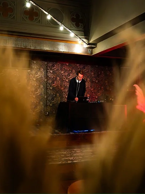 DJ Luke drops beats.