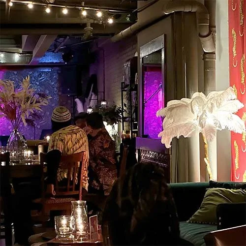 Chill atmosphere.