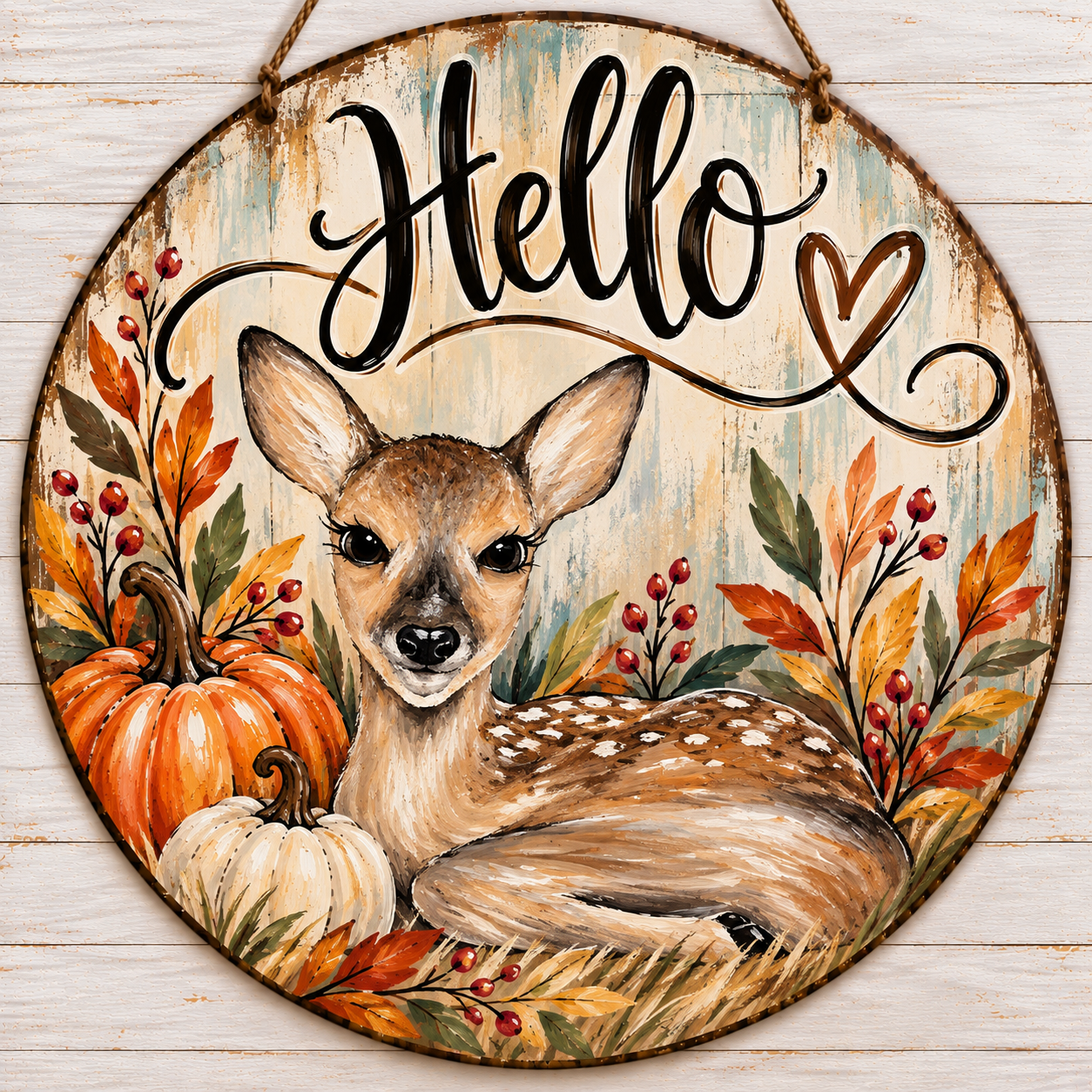 Rustic Hello Fawn Autumn Sign (1).png