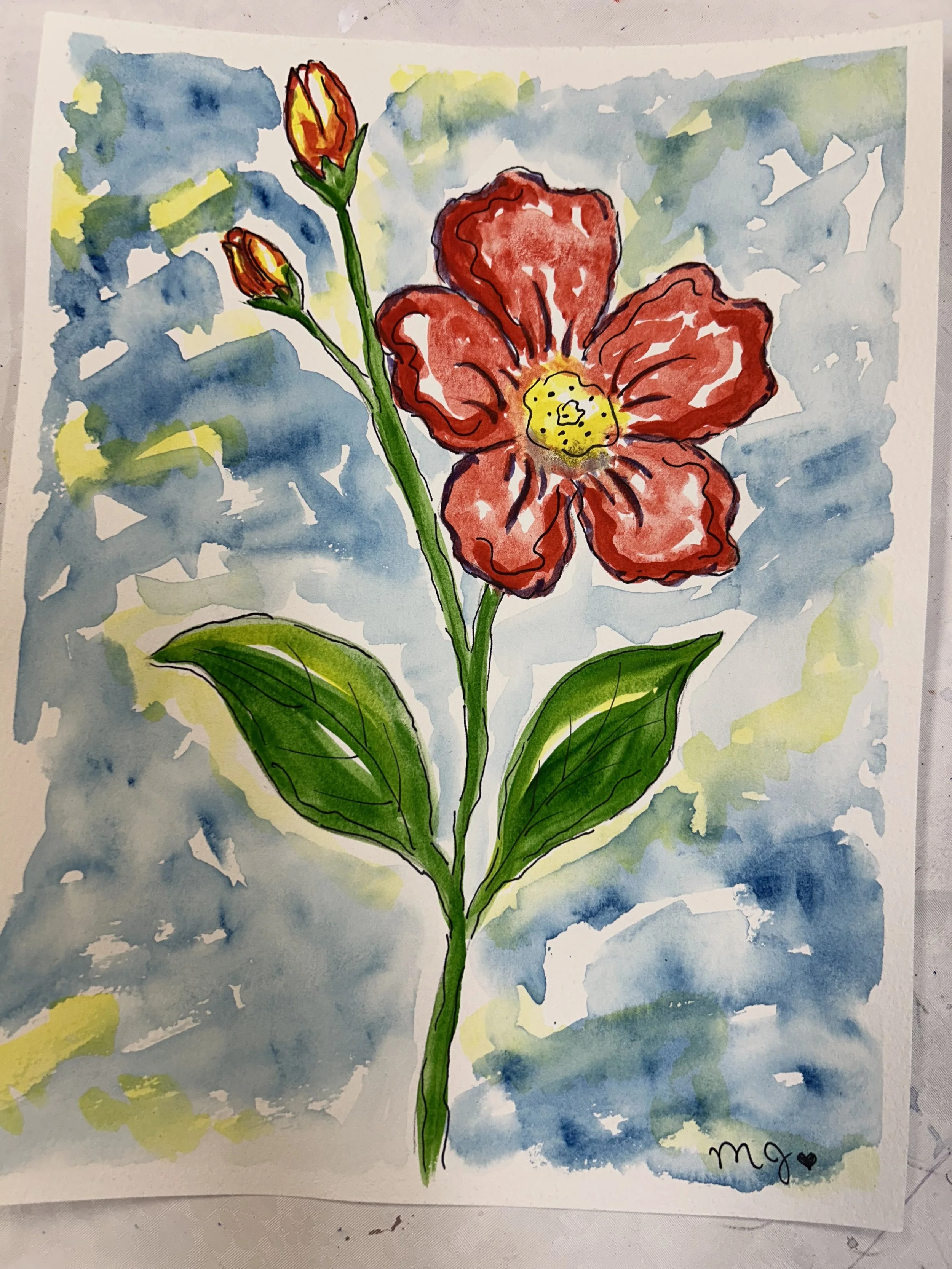 Blossom in Blue