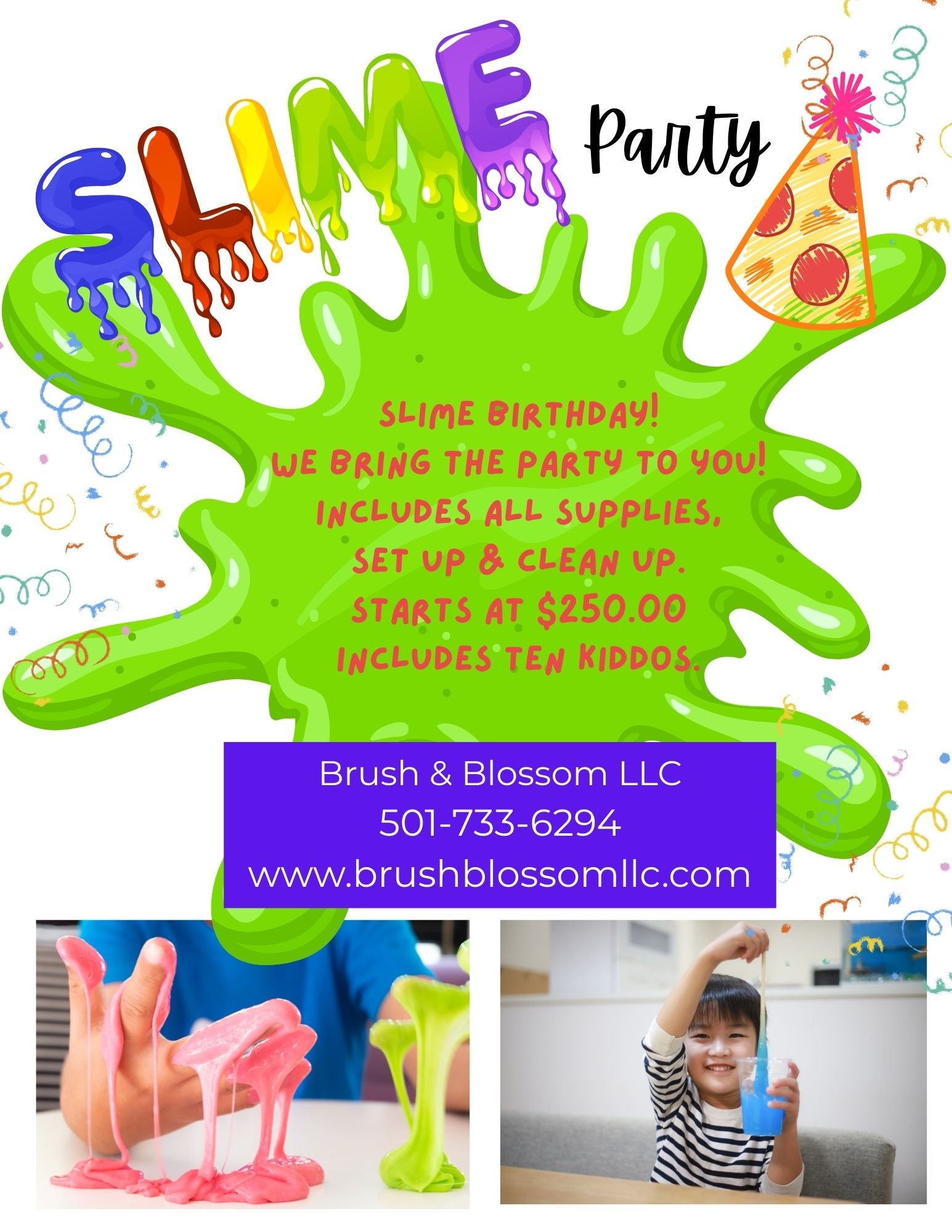 Slime Birthday Party!