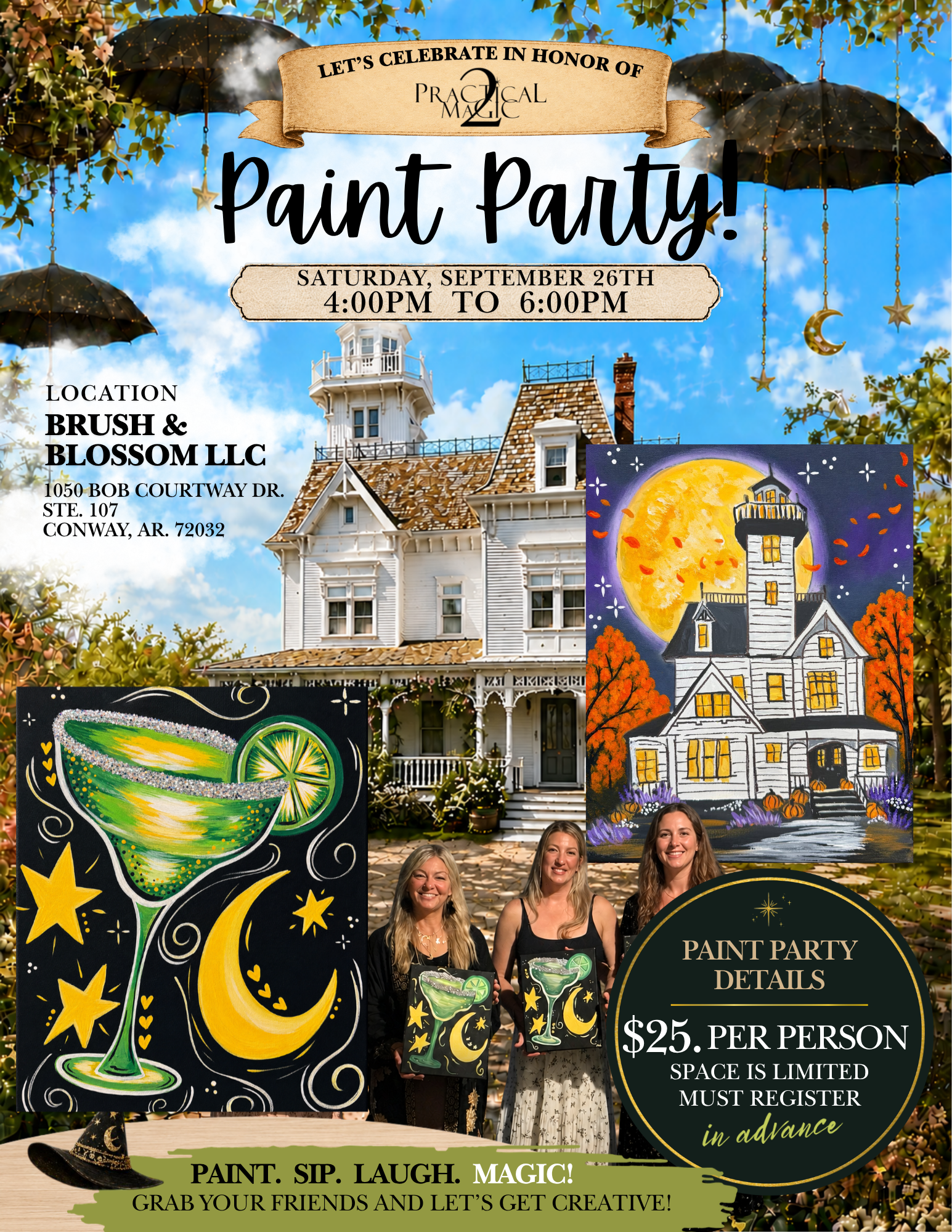 Practical Magic Paint Party! 9/26