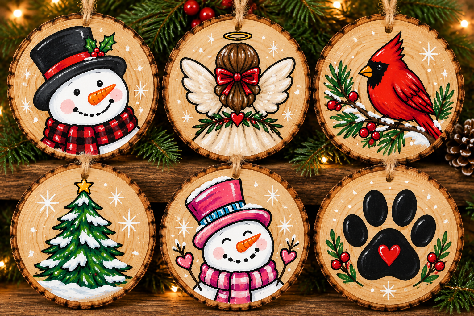 Rustic Christmas Ornament Workshop 11/20