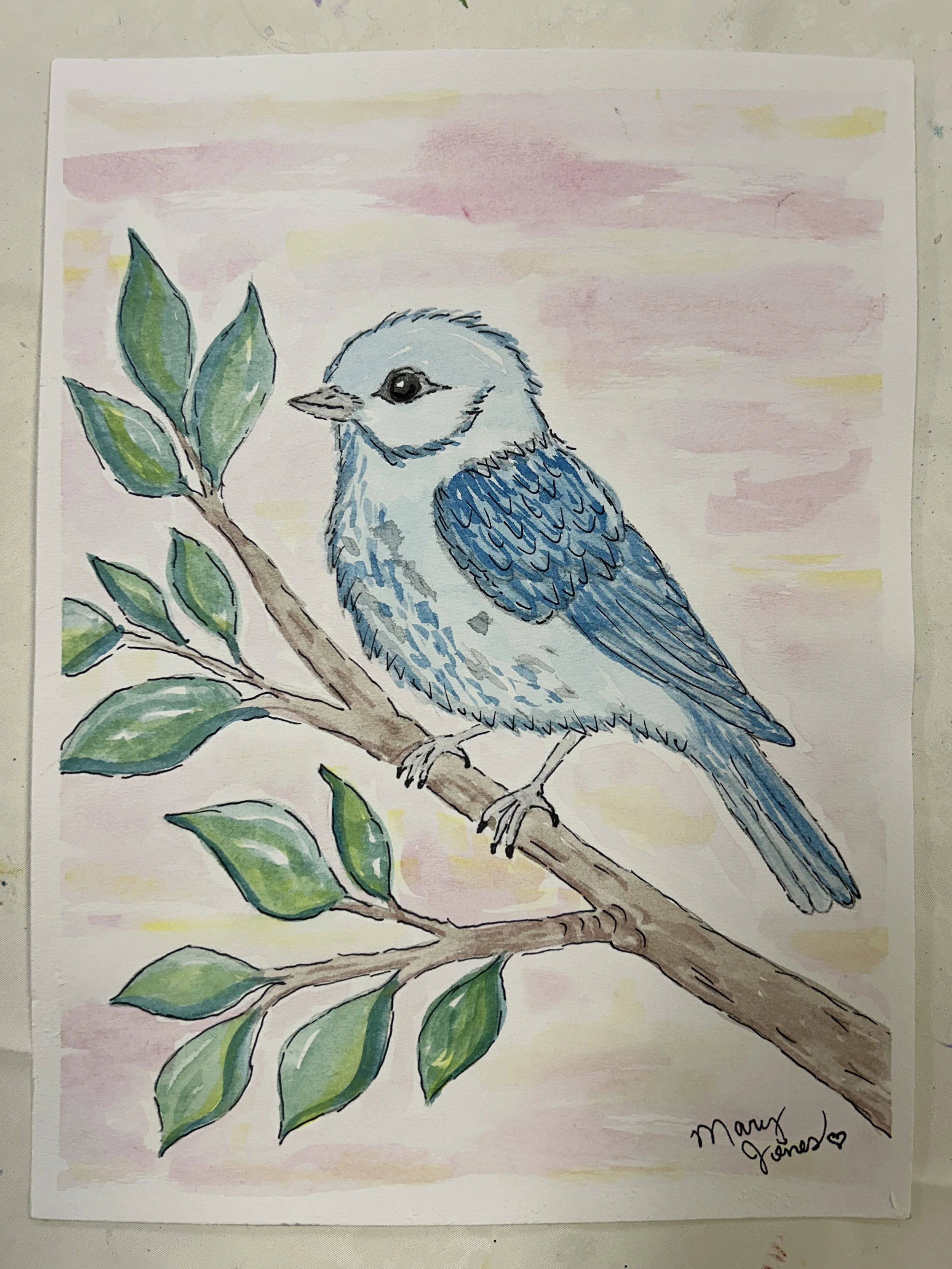Bluebird Blessings ~ Fine Art Prints