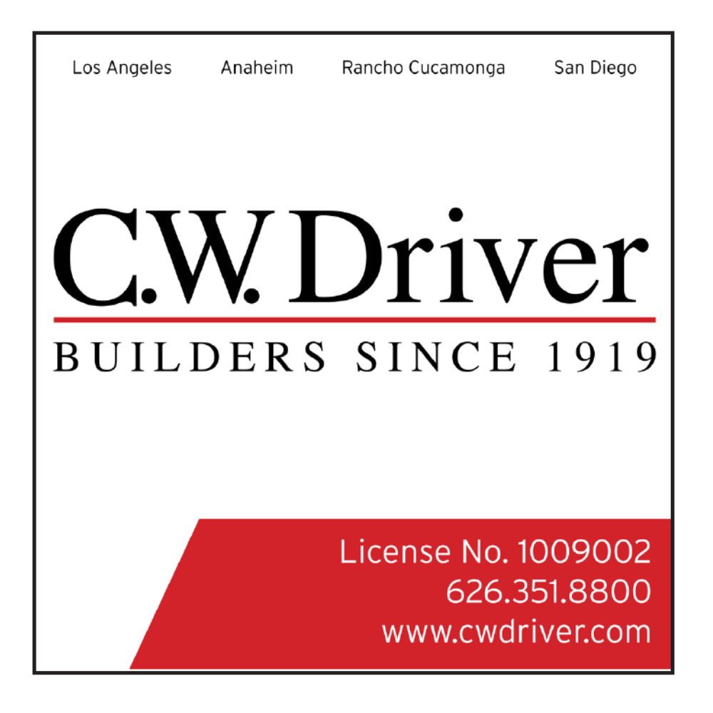 4' x 4' C.W. Driver Logo Sign with Regional Locations Square