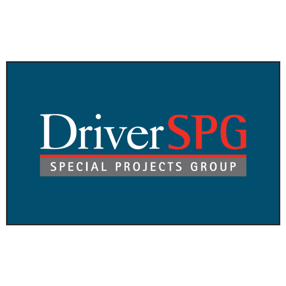 5'5"×12' Driver SPG Fence Scrim Banner (Blue)