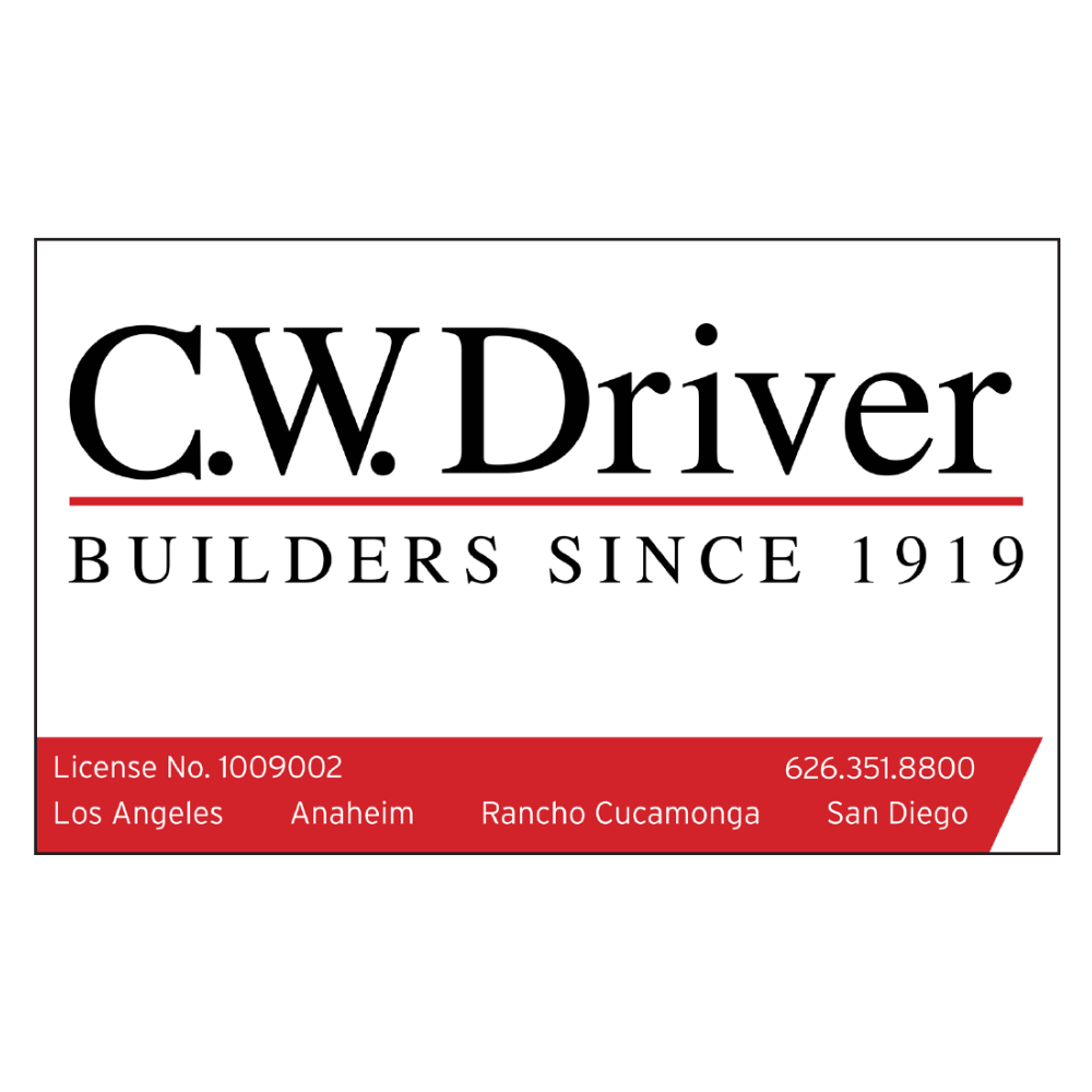 3' x 5' C.W. Driver Logo Sign with Regional Locations