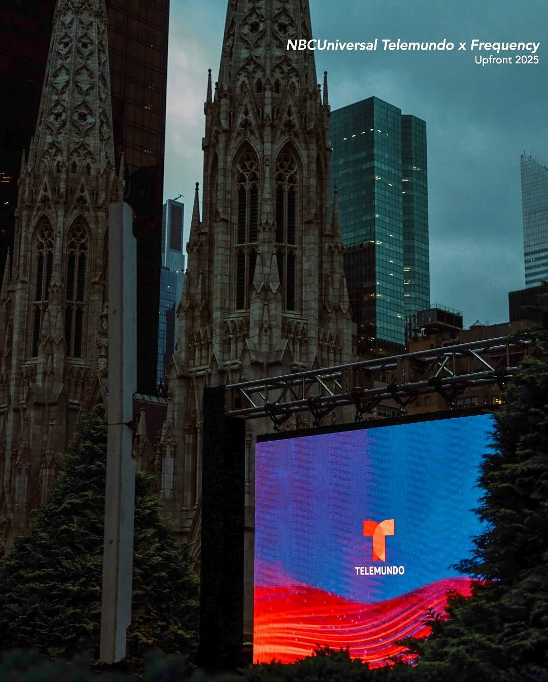 Scenes from the skyline.

For NBCUniversal Telemundo&rsquo;s 2025 Upfront Cocktail, we transformed 620 Loft &amp; Garden into an intimate rooftop celebration, nestled in the heart of Rockefeller Plaza and steps away from the home of NBCU&rsquo;s Upfr