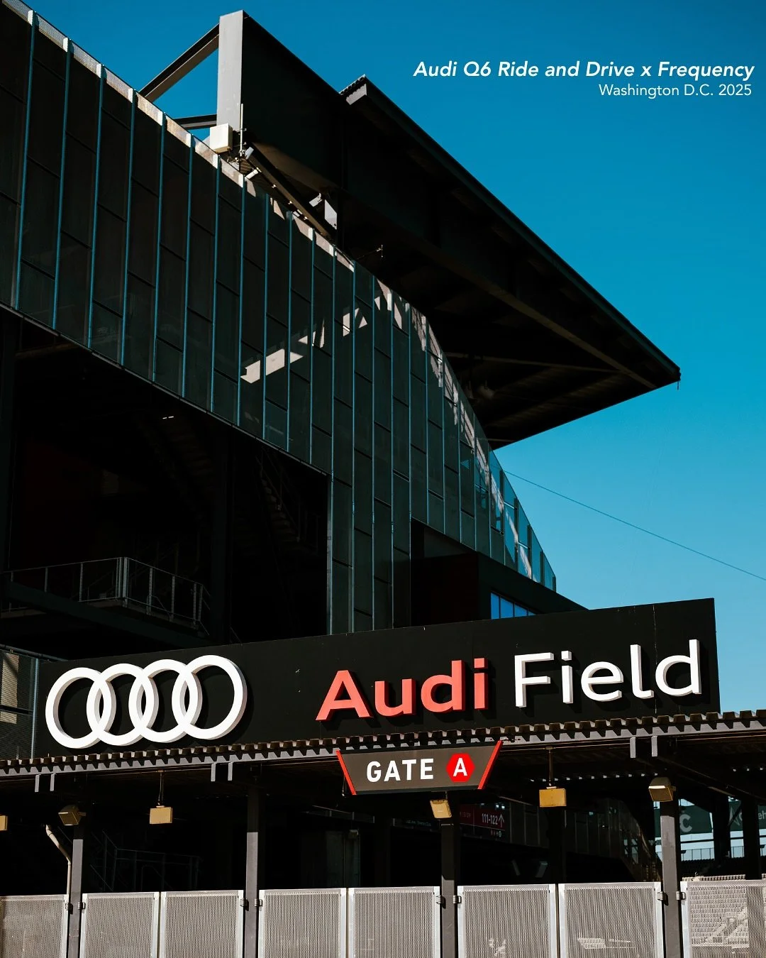 Looking back at an unforgettable stop on our multi-city spring road show&mdash; Washington, D.C., where we helped launch the new Audi Q6 at the Audi Field. ⚽️🏟️🏁

#audi #experientialagency #marketing #marketingagency #smallagency #experience #carex