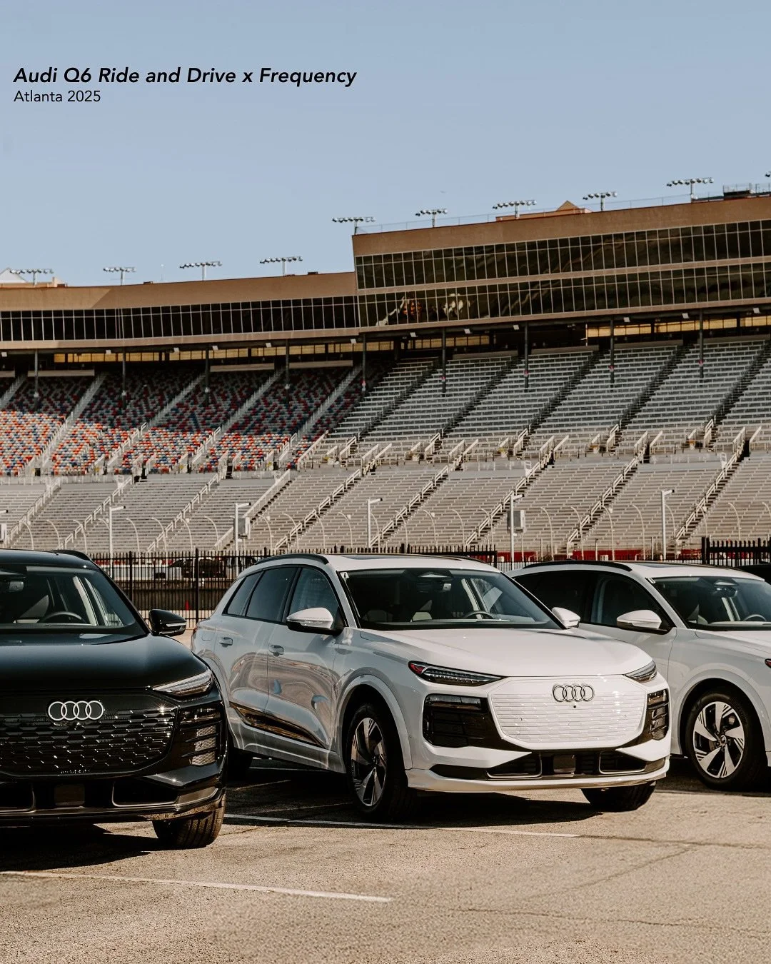 And to close out our post series from this past spring&rsquo;s multi-city road show, here&rsquo;s a look back at our Atlanta stop, which took place at the Atlanta Motor Speedway, showcasing the new Audi A6. 🏁✨ #audi #a6 #experientialmarketing #carma