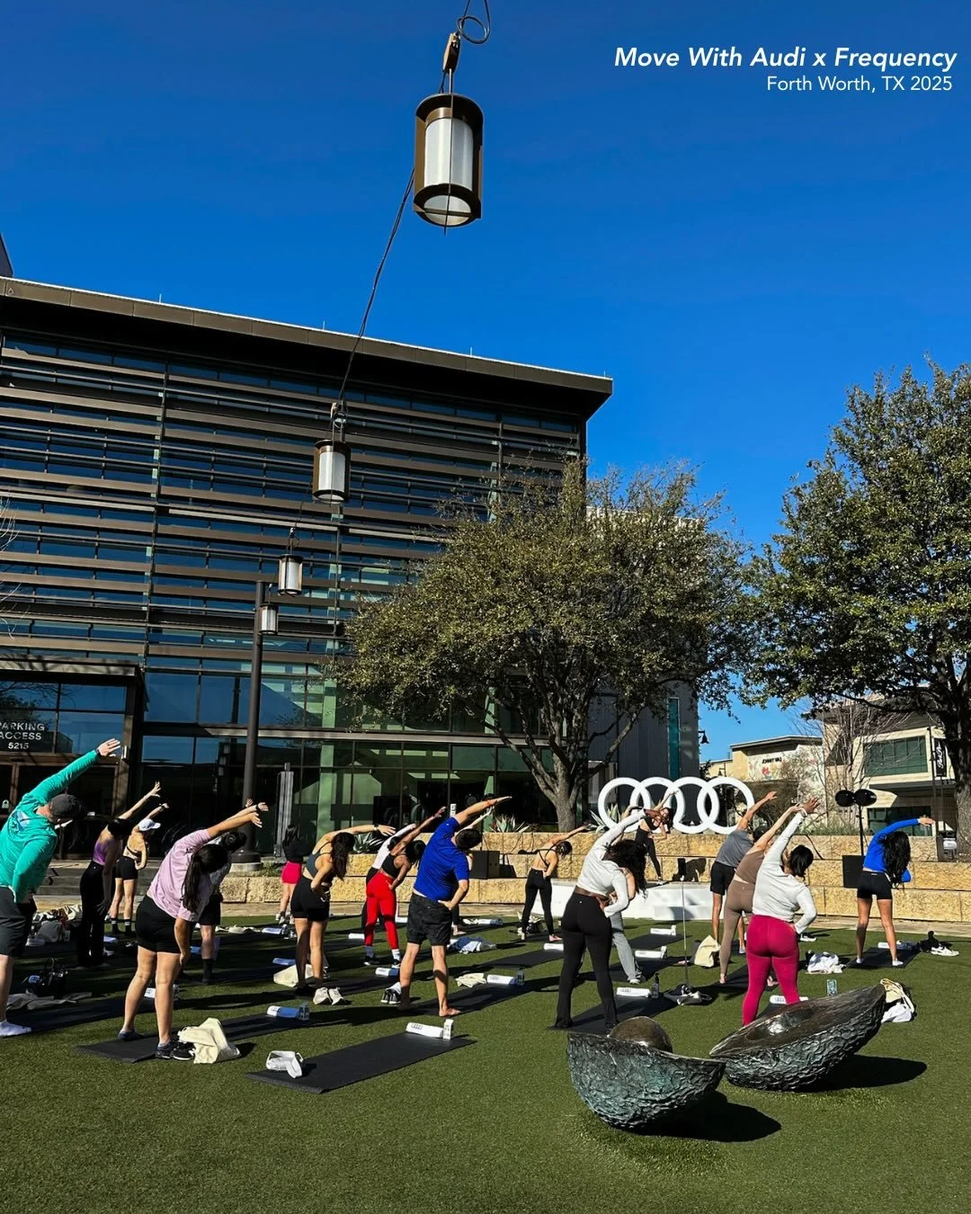 Move With Audi, Texas edition 🤍🚗✨
Taking this experience across cities and bringing movement, energy, and community along for the ride. Here&rsquo;s a look at our Fort Worth stop, where we partnered with One Sweat&mdash;captured just last week. #ex