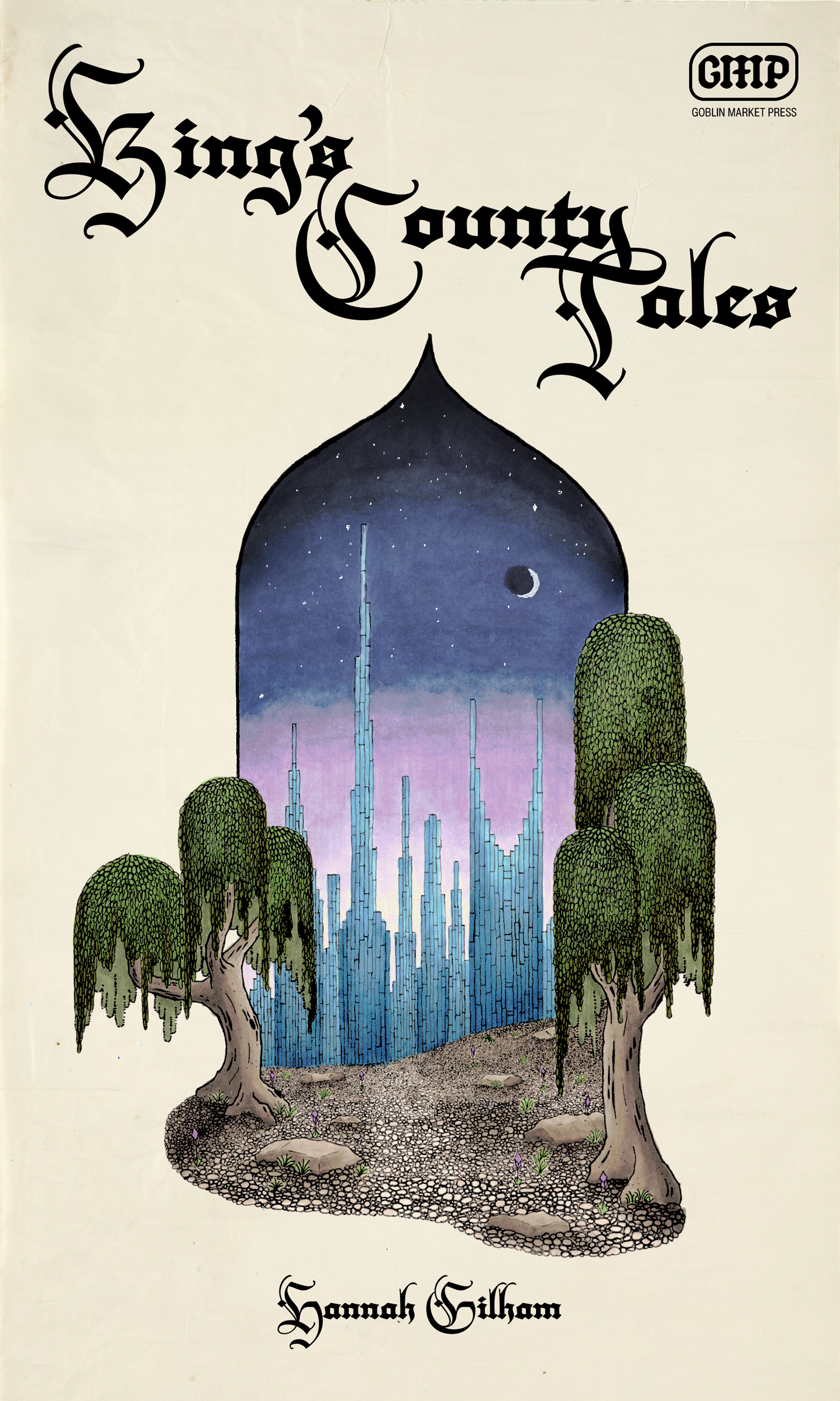 Cover of King's County Tales by Hannah Gilham. A Kay Nielsen inspired look at fairy tale New York.