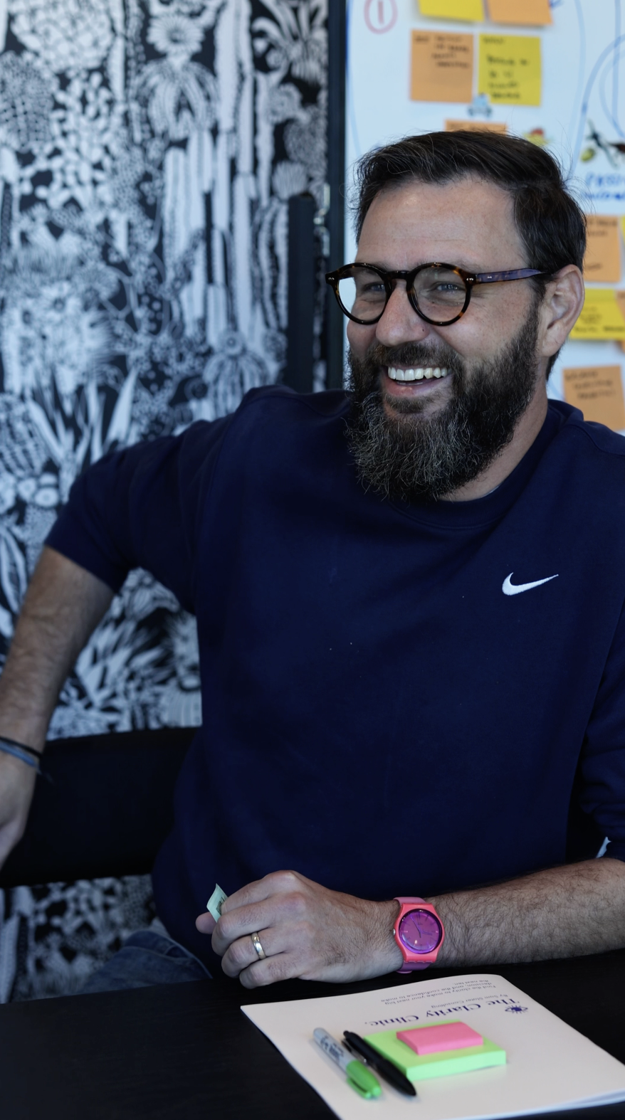 Sam Slater running a customer clarity sprint