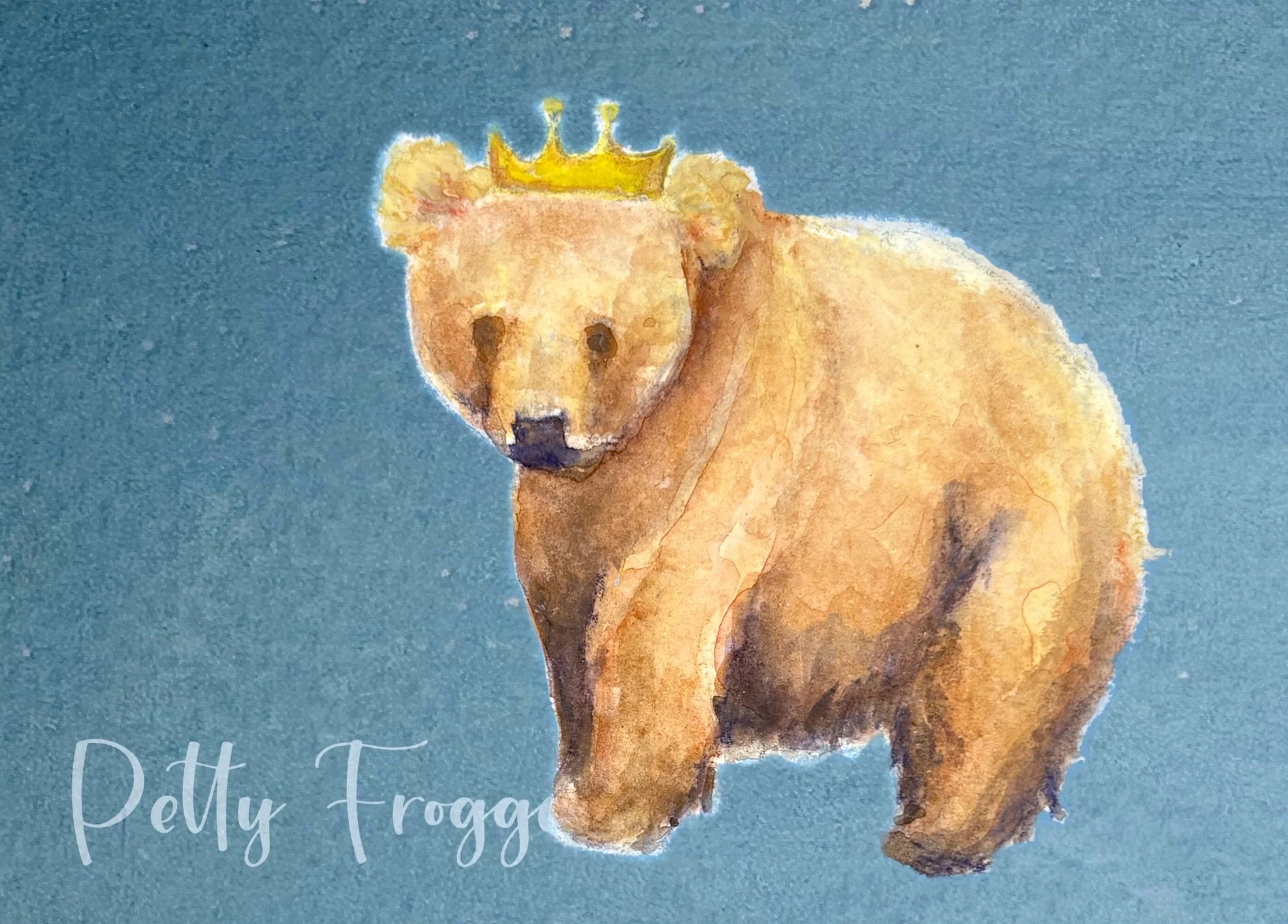 Bear 128 Grazer Portrait -- Print