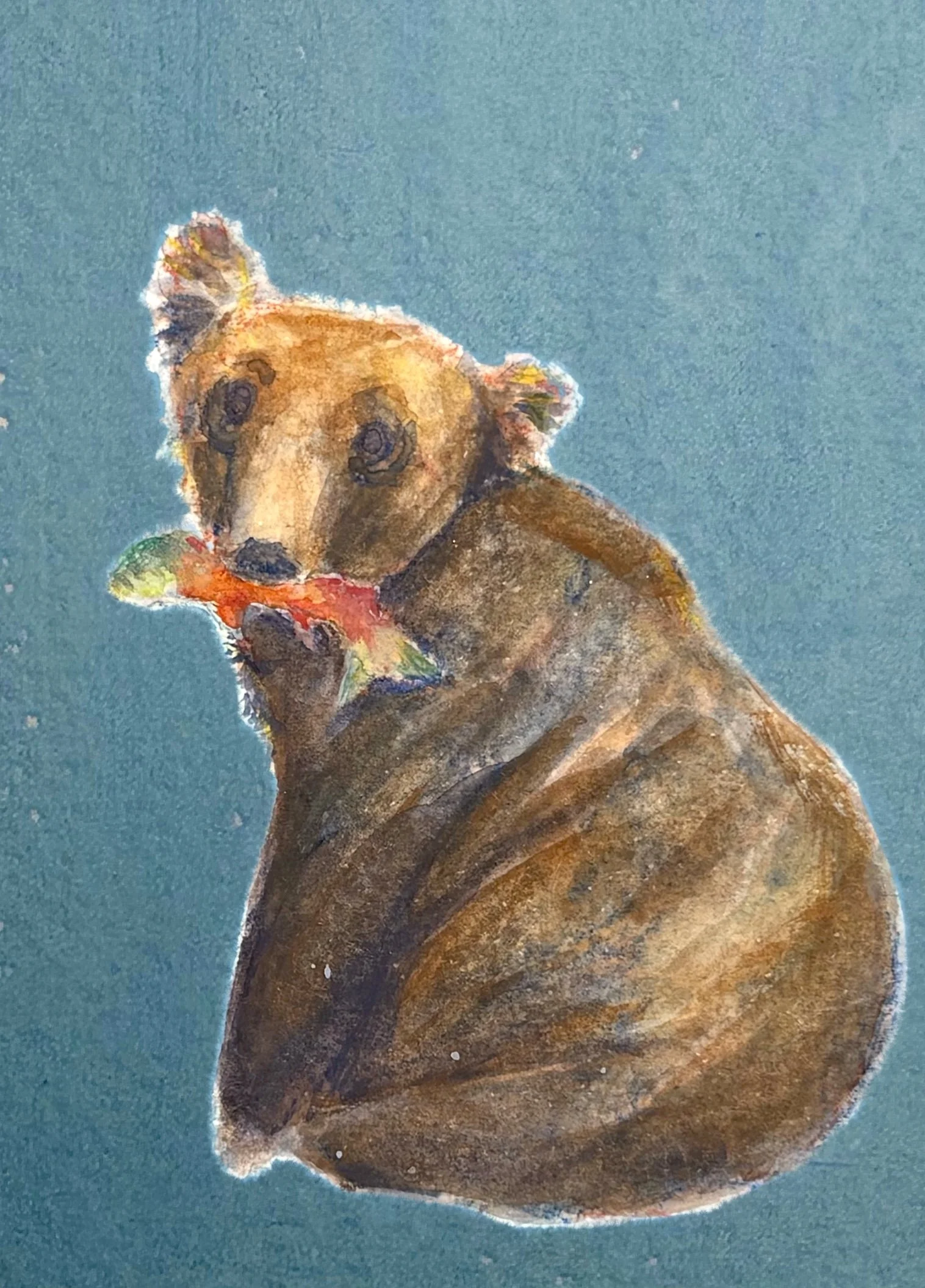 Bear 151 Walker Portrait -- Print