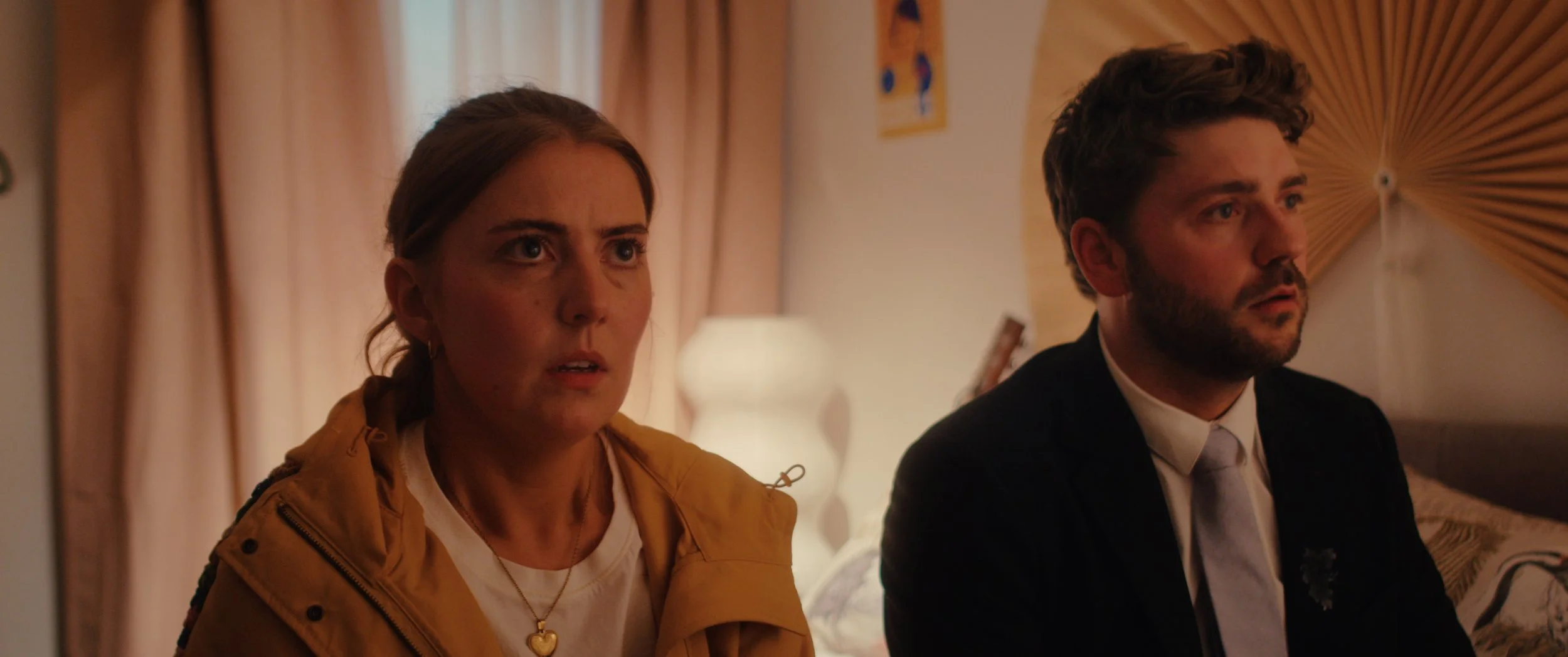 Eilidh (Elle Watson) and Cameron (James Rottger)