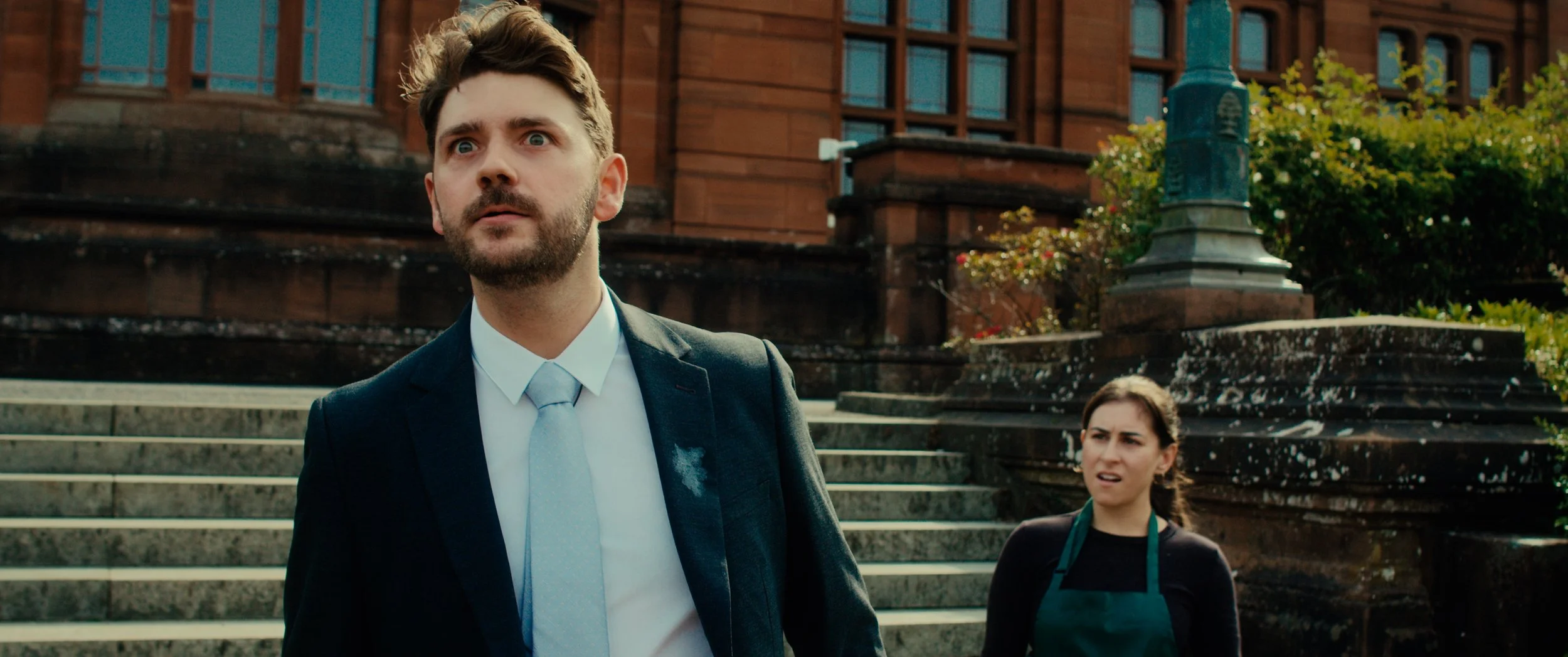 Camera (James Rottger) and Kate (Zoë Lerman)