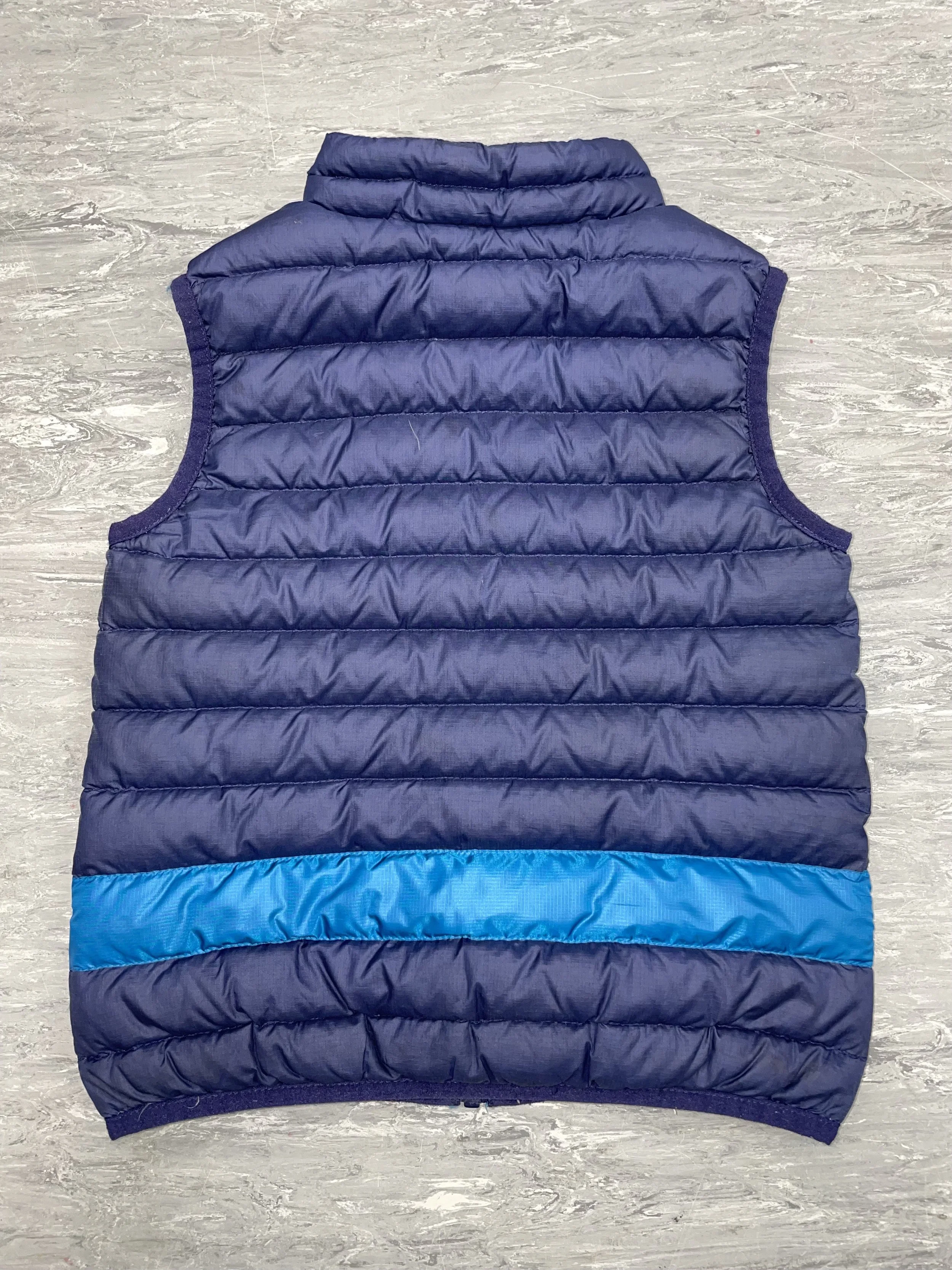 Contrasting patch added from seam to seam