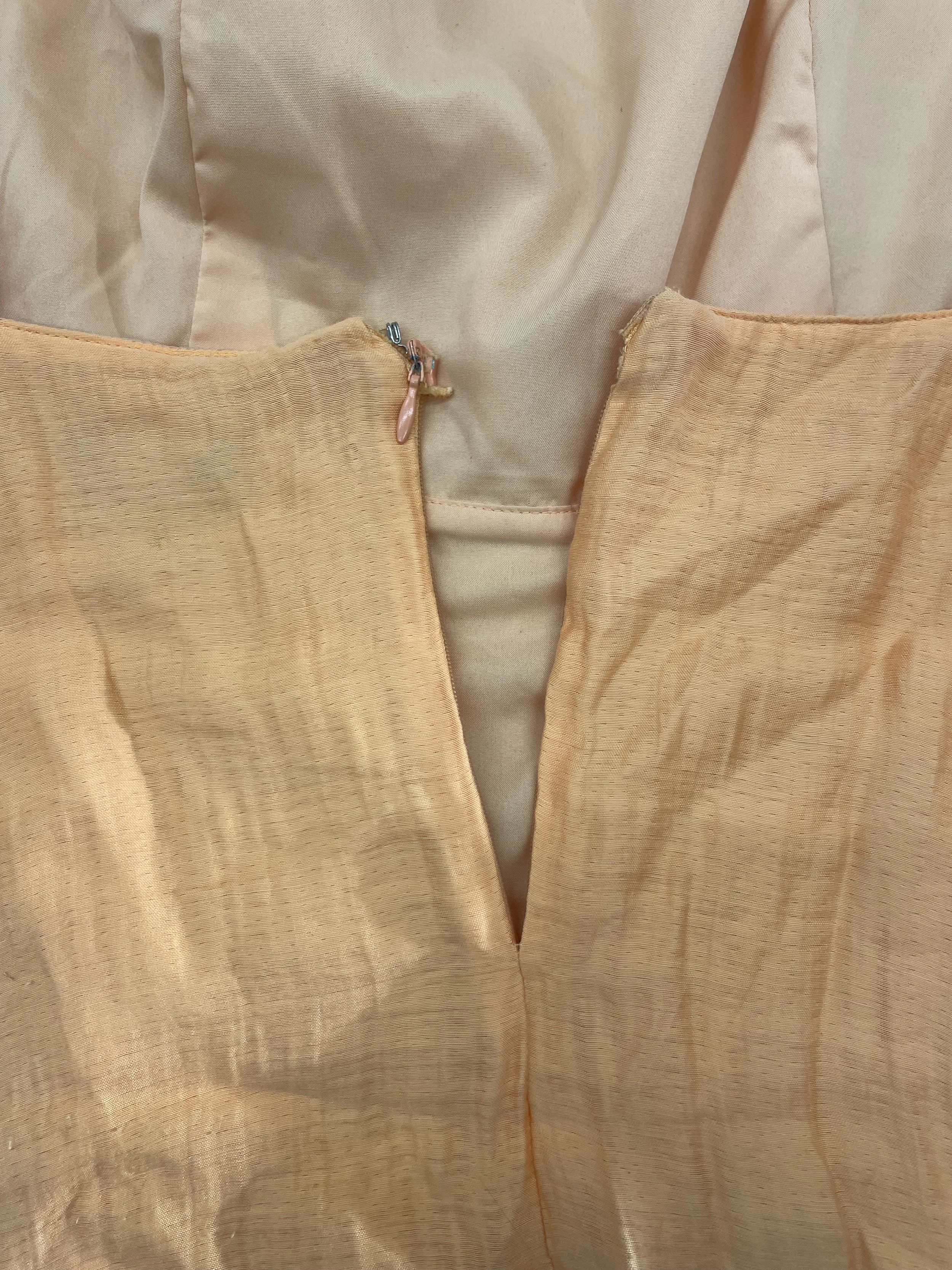 Broken zip on dress