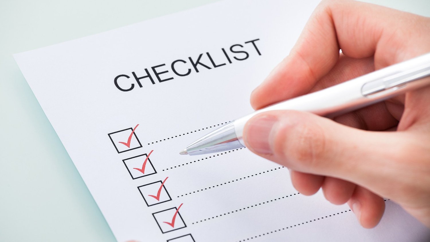Teh Checklist Checklist