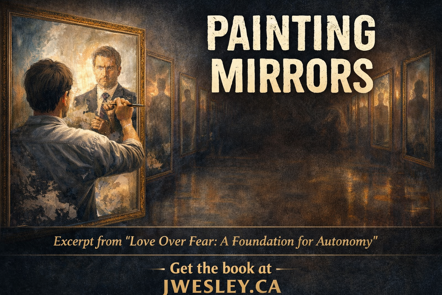 Painting Mirrors (Love Over Fear)