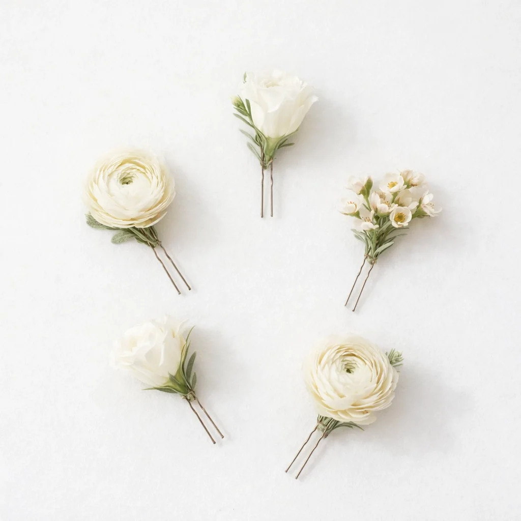 Floral Hair Pins