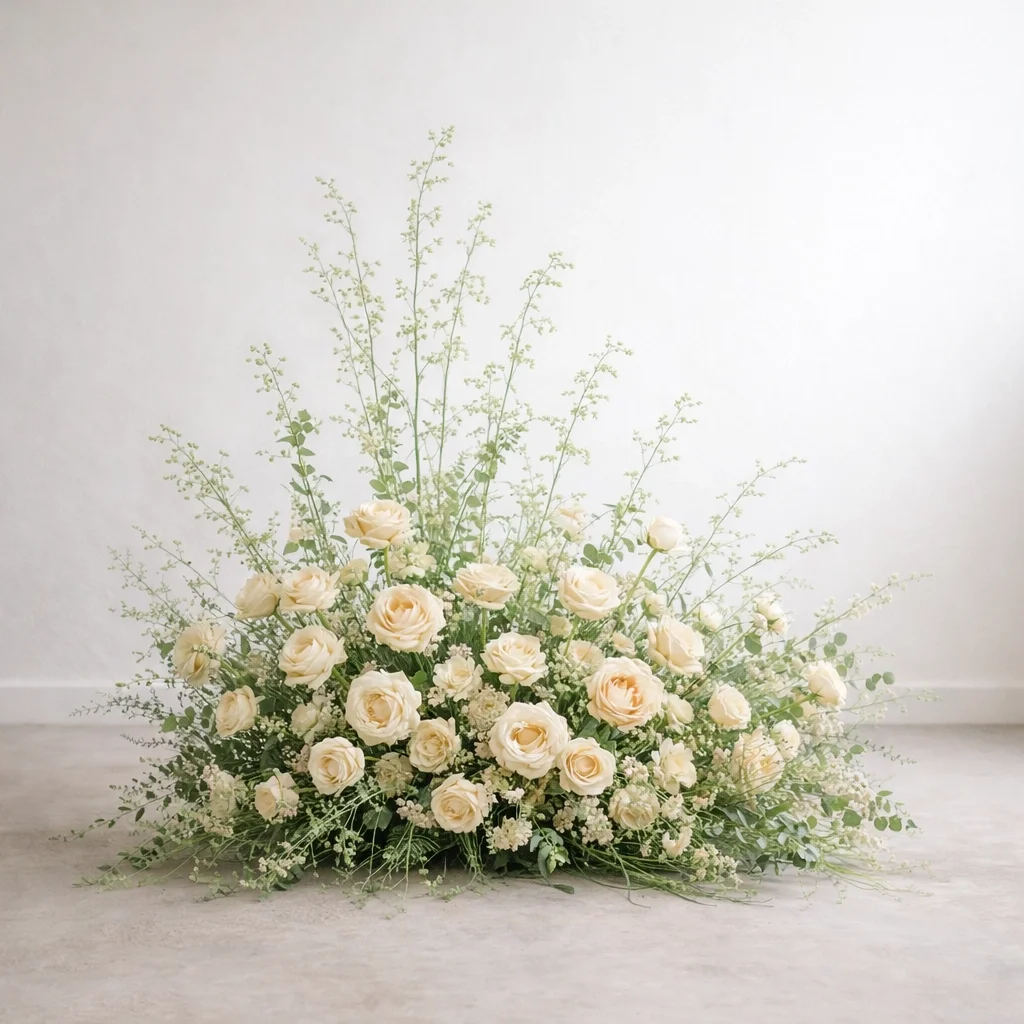 Large Floral Floor Piece (Silk Rental)