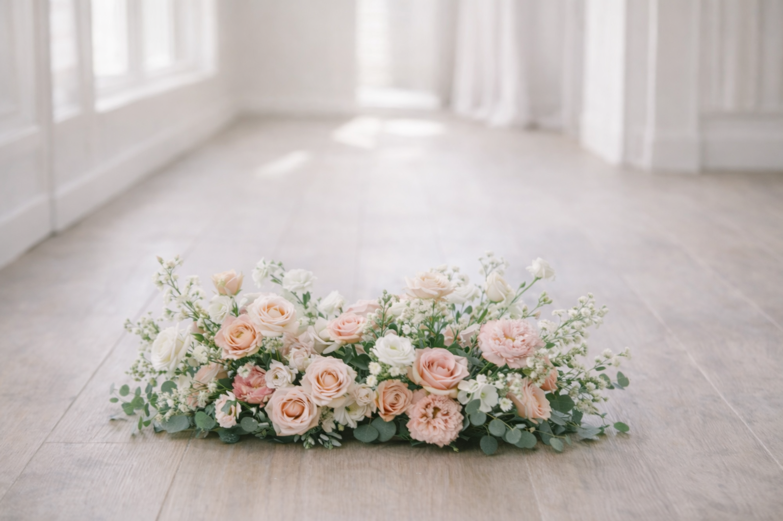 Large Floral Floor Piece