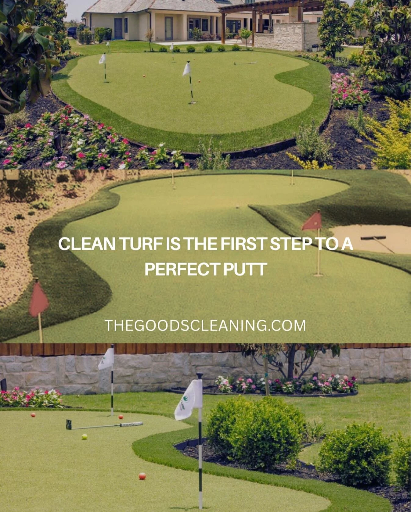 On par for greatness &bull; thegoodscleaning.com &bull; 619-333-6828