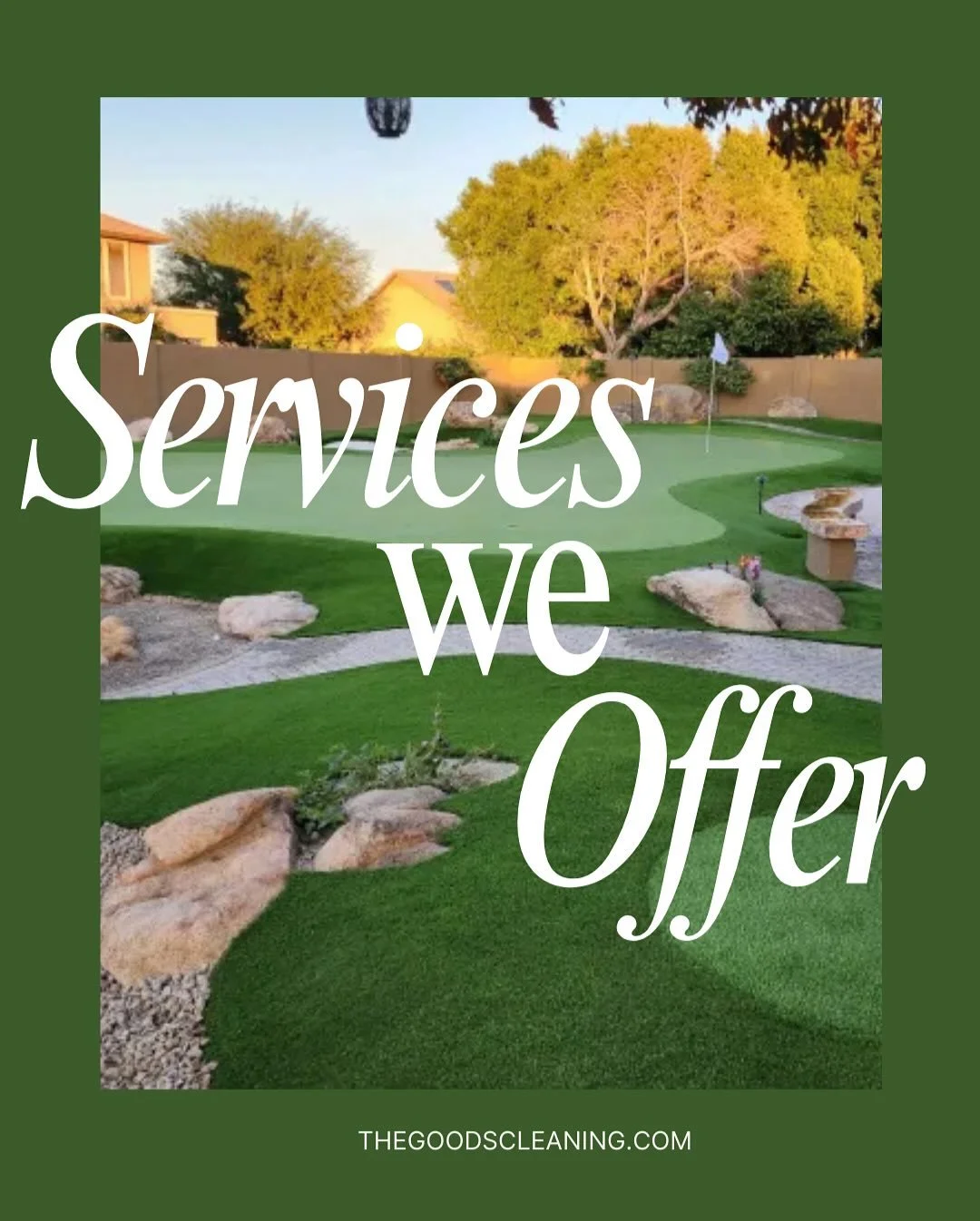 The Goods Turf Cleaning &amp; Exterior Maintenance &bull; 619-333-6828 #turf #cleaning #windows #solarpanels