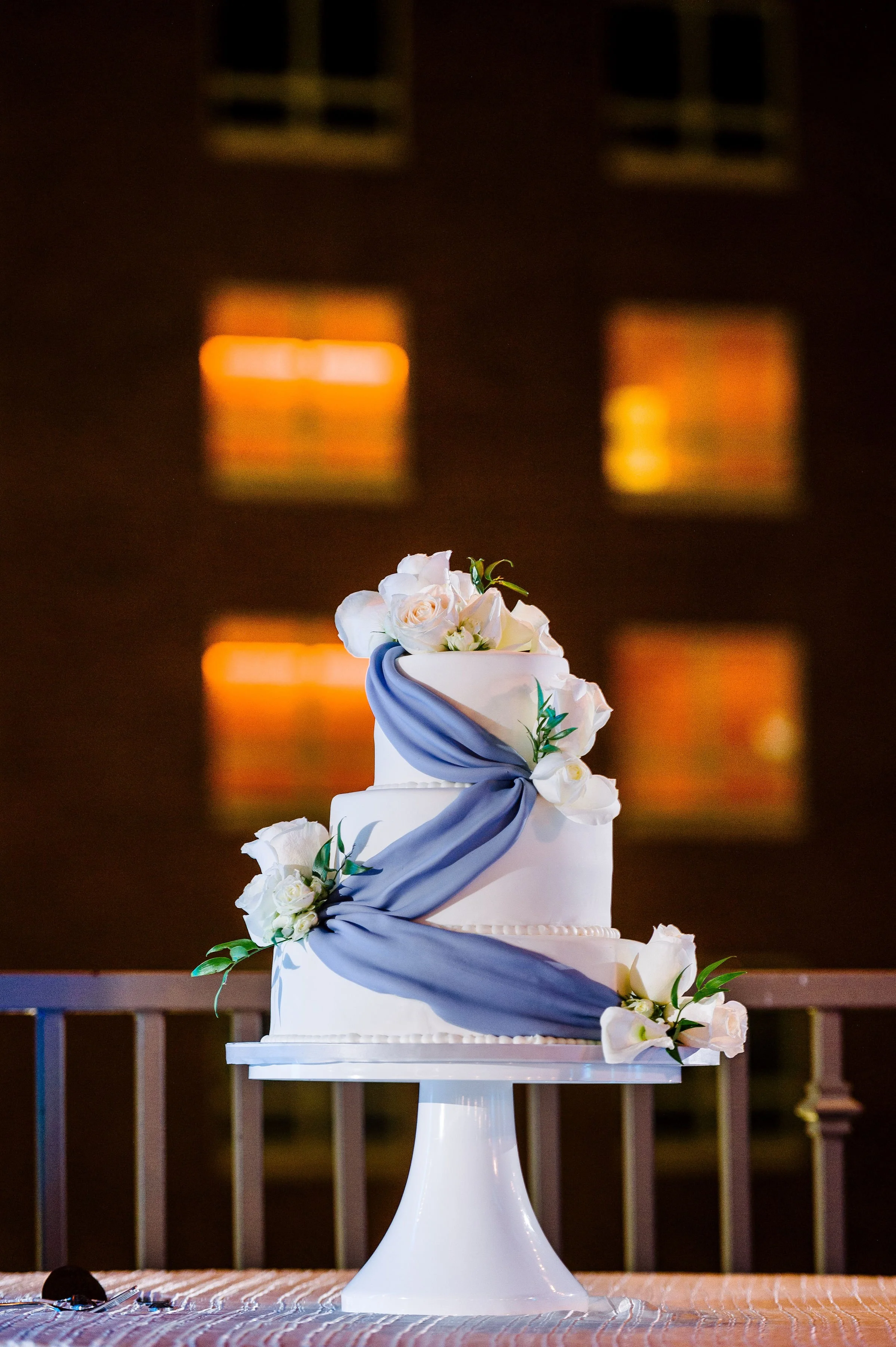Wedding cake in downtown El Paso, TX