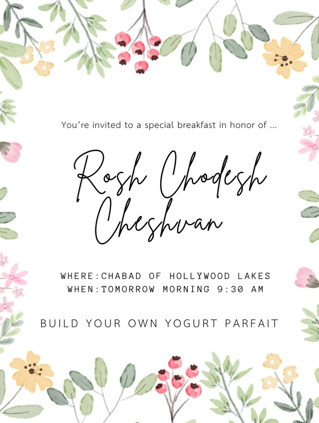 After all the internal work we&rsquo;ve done building and navigating our relationship with Hashem over the auspicious months of Elul and Tishrei, we find ourselves heading back into reality. 🗒️Things are slowing down, we start planting our seeds, an