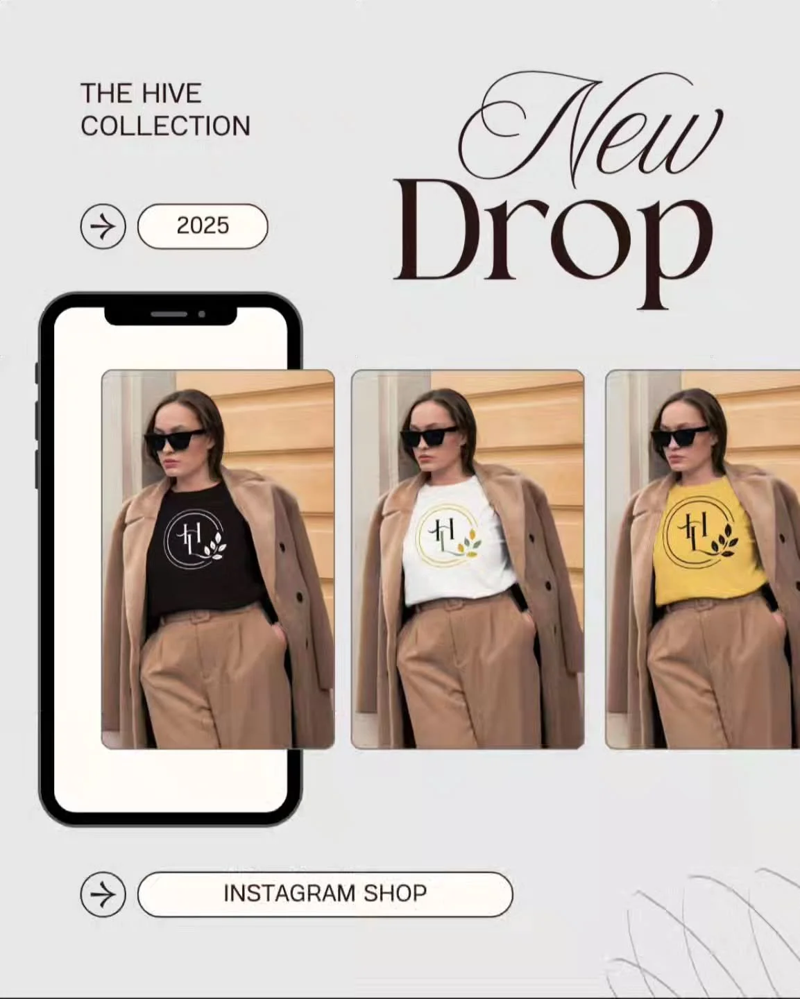 ✨ The wait is finally over! ✨
Honey Leaf merch has officially arrived, and this is only the beginning. 🍯

From luxe tees to future drops you won&rsquo;t want to miss, we&rsquo;re bringing the Honey Leaf vibe beyond the parlor. This is your chance to