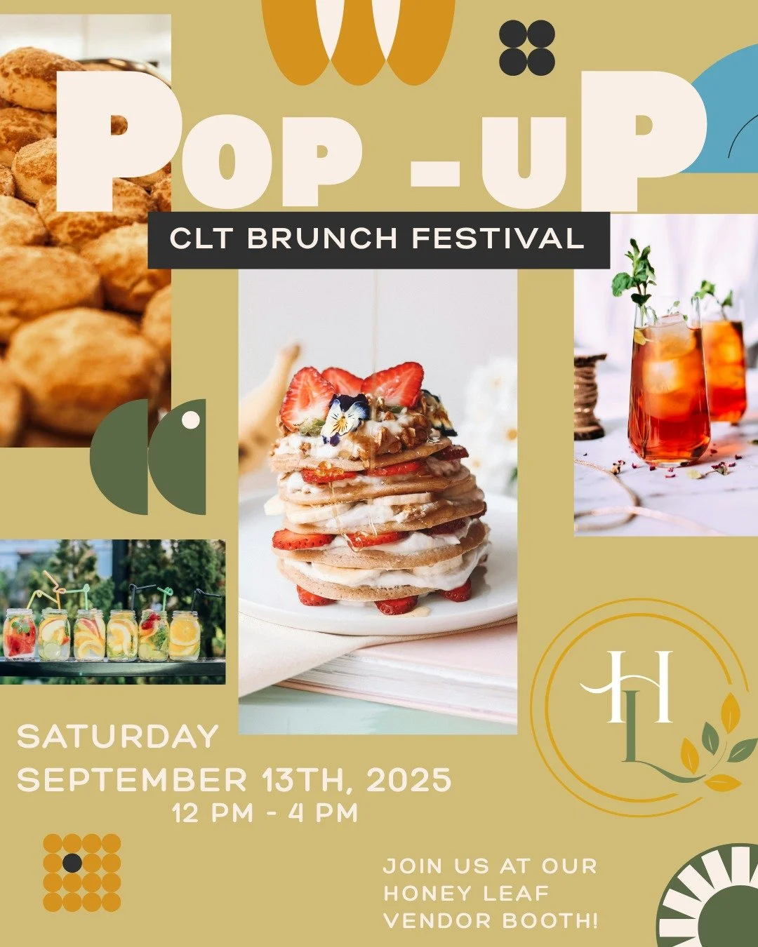 🌿✨ Honey Leaf is popping up again, and this time... we&rsquo;re joining 𝘊𝘩𝘢𝘳𝘭𝘰𝘵𝘵𝘦 𝘉𝘳𝘶𝘯𝘤𝘩 𝘍𝘦𝘴𝘵𝘪𝘷𝘢𝘭 with amazing vendors and guests from all over Charlotte, NC and surrounding areas!

Join us this Saturday for a family-friendly 