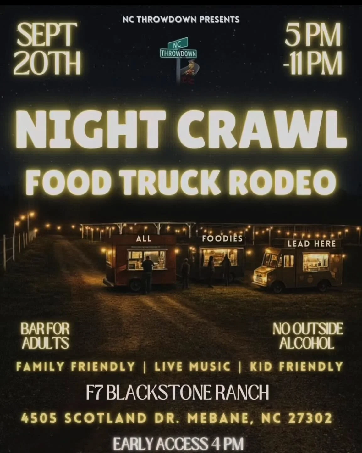 ✨ Surprise, Mebane! ✨
Honey Leaf is popping up tomorrow at the Food Truck Night Crawl 🎶🍴. We&rsquo;re bringing our exclusive creations straight from our parlor concept &mdash; crafted drinks, sweet bites, luxury herbal products and a whole lot of l