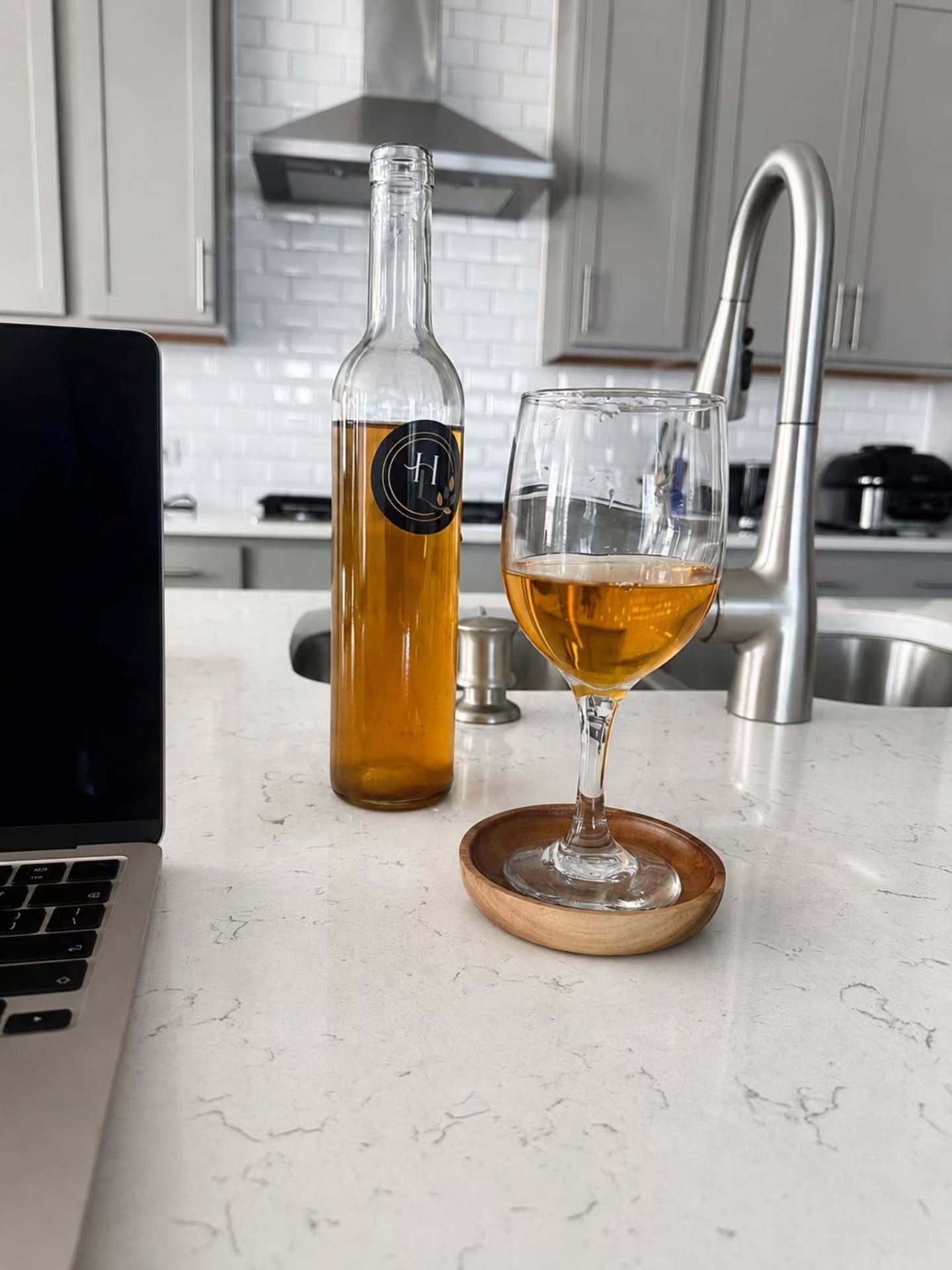 A few months ago, I hand delivered bottles of something we made ourselves to a small circle of people we truly admire. I told each of them &mdash; don't rush it. Let it age. Trust it.

He waited. He trusted the process. And he just sent us this photo